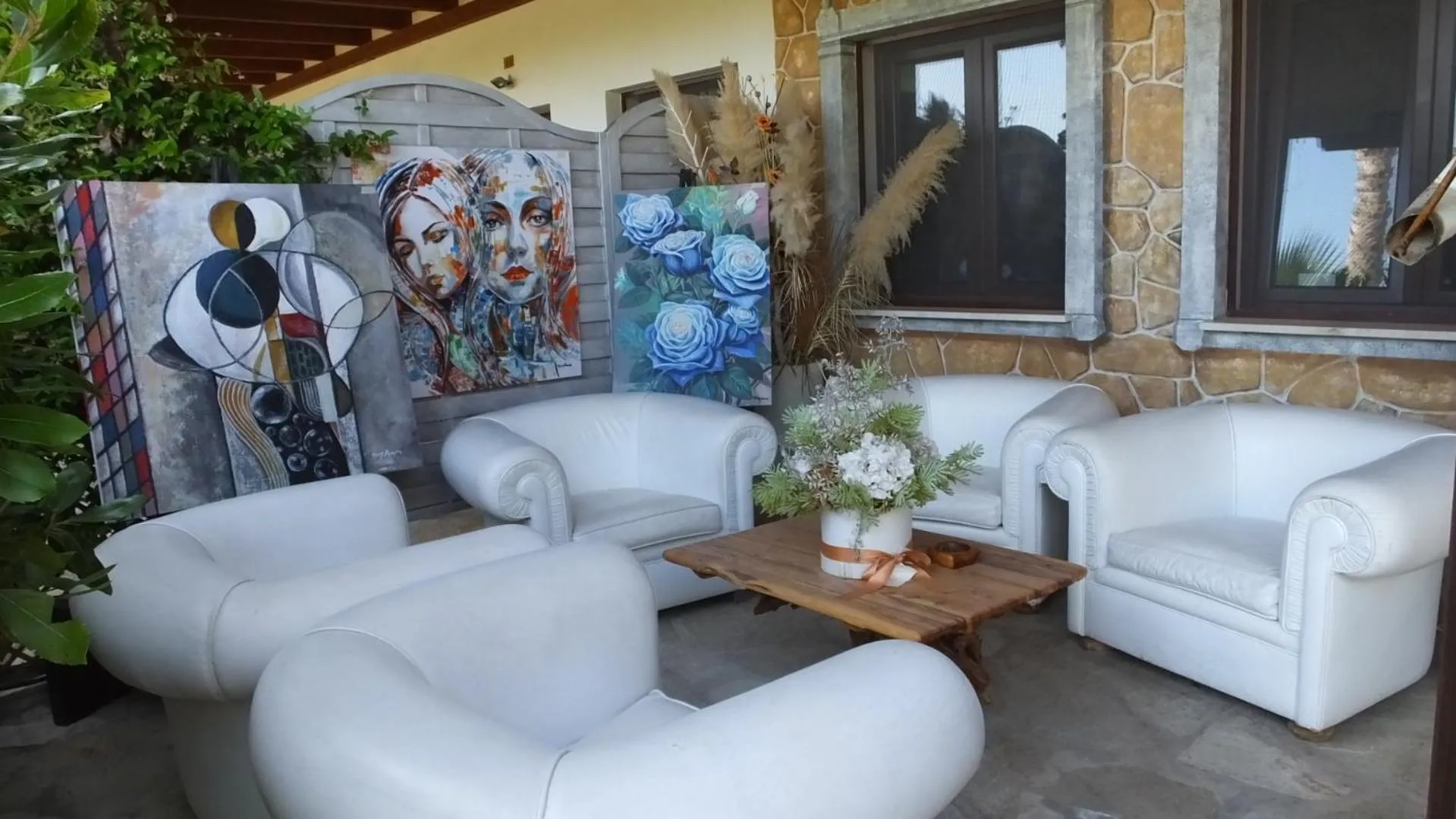 Lobby or reception in Hotel Rurale Orti di Nora & SPA