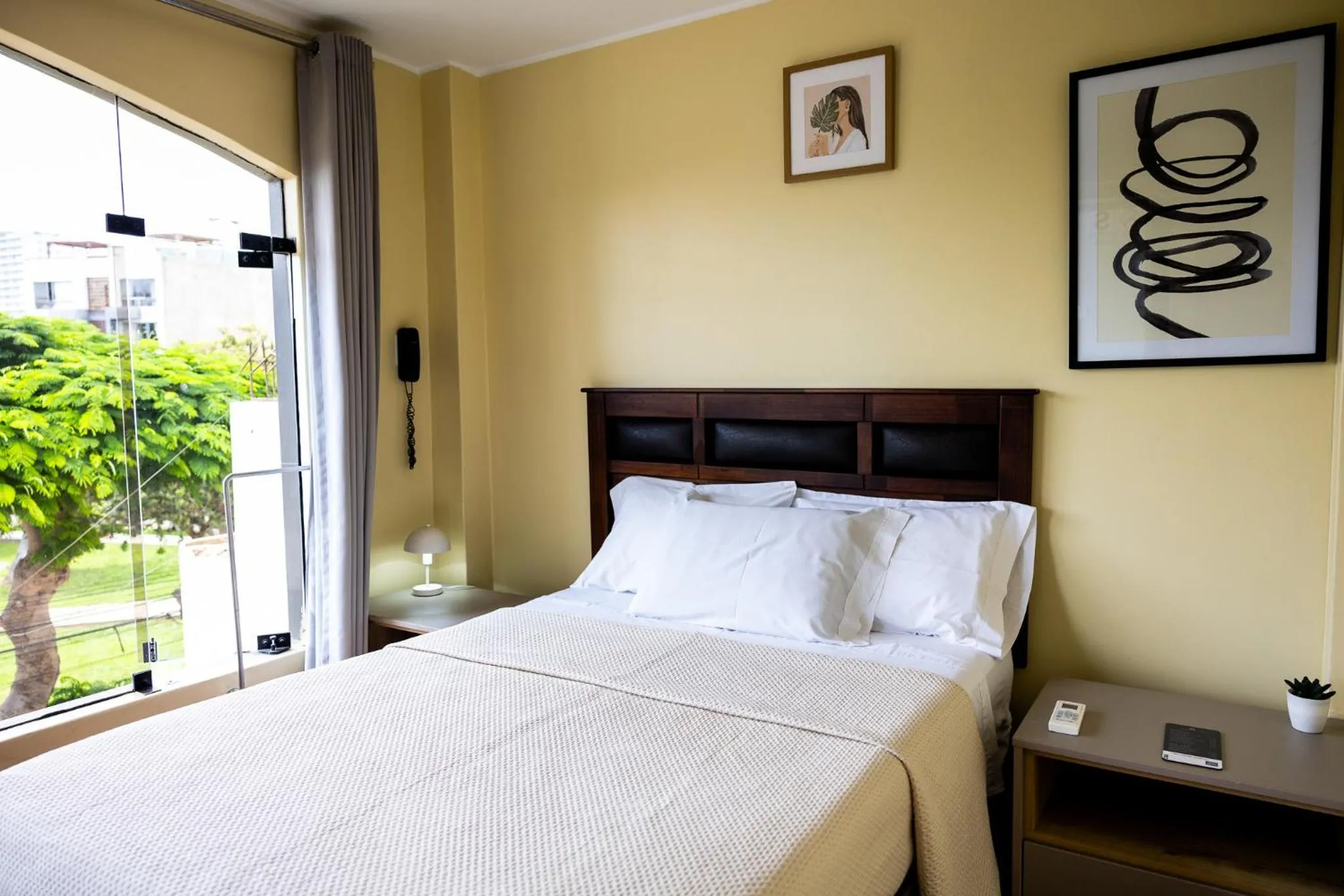 Bed in San Miguel Awanka Hotel