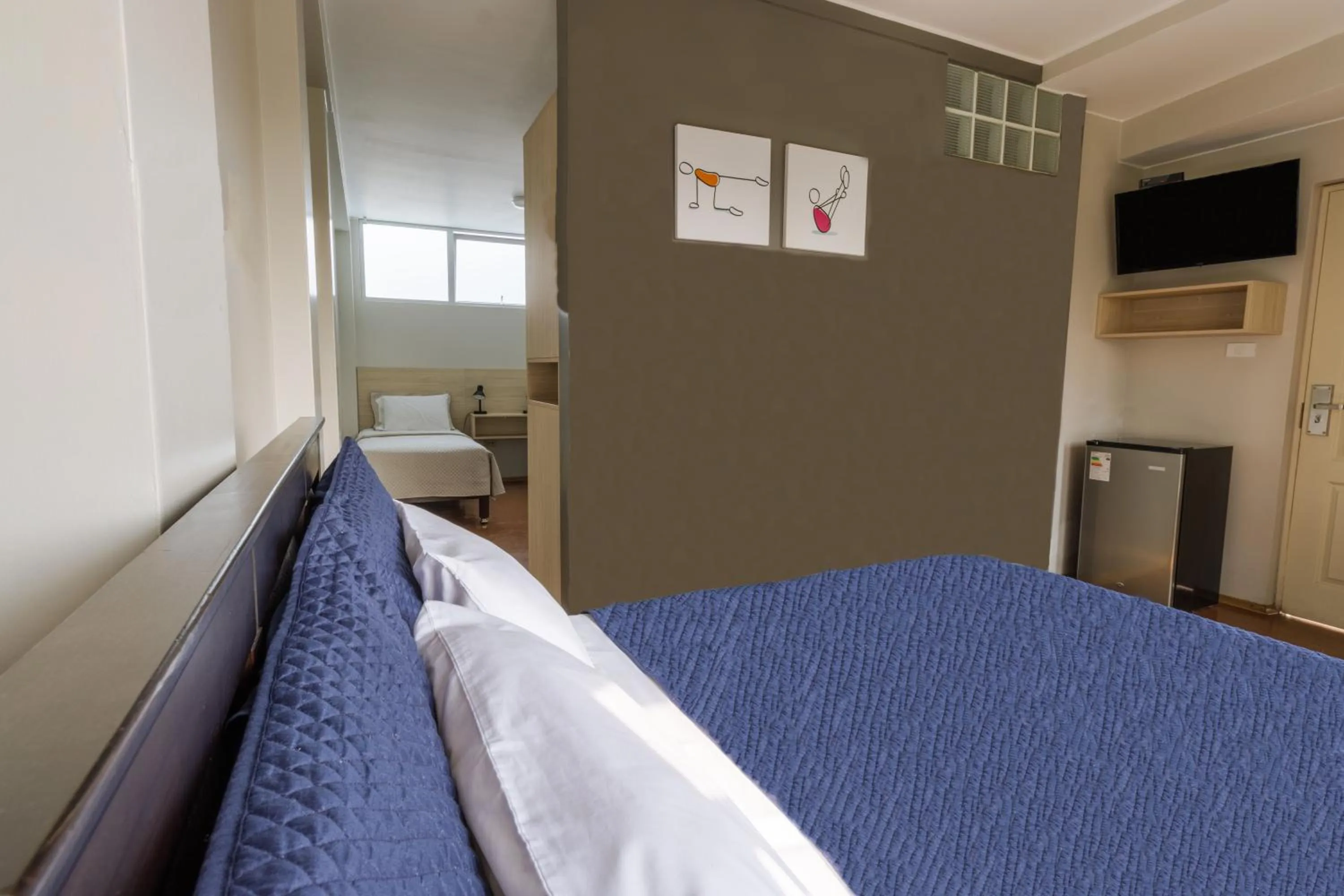 Bed in San Miguel Awanka Hotel