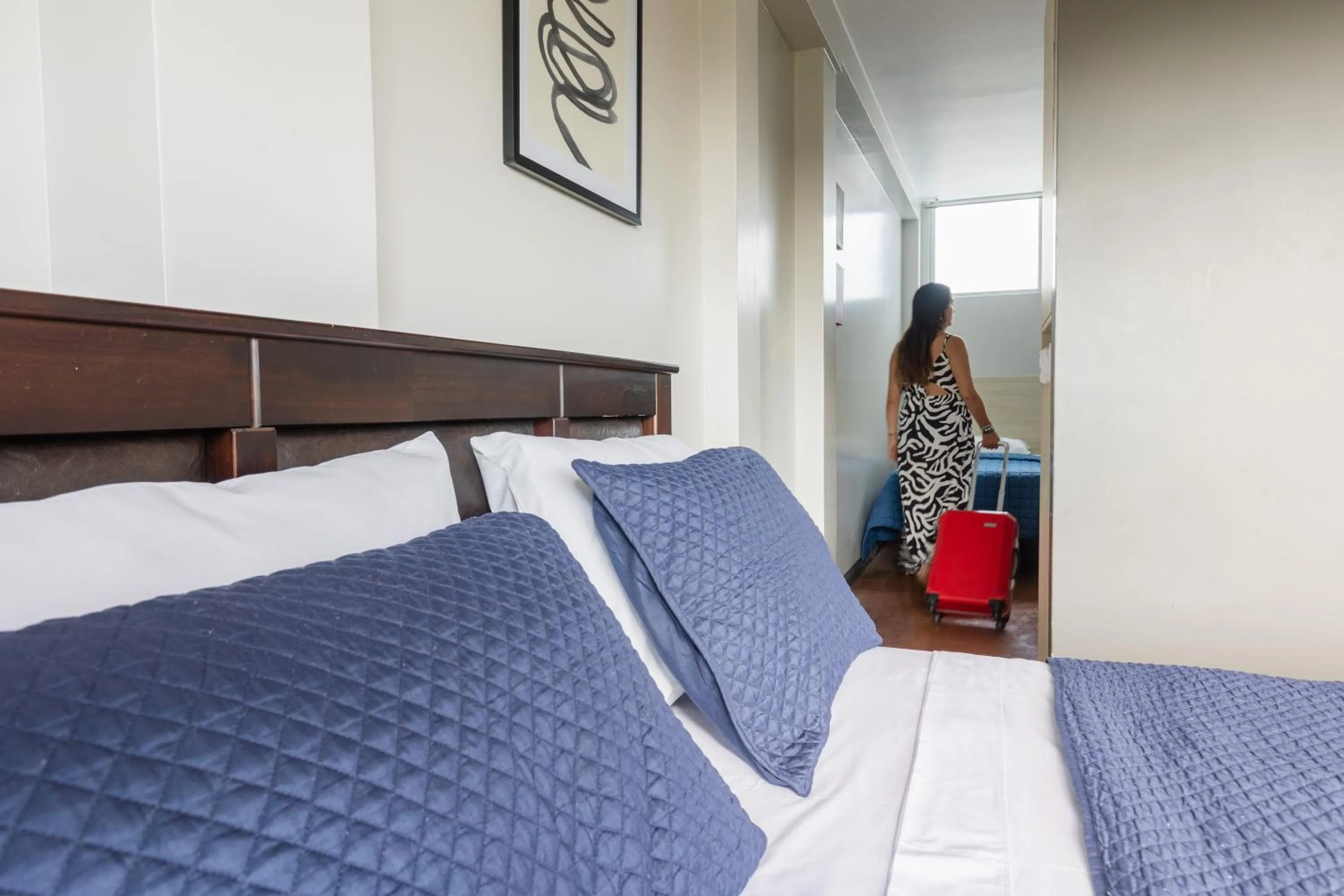 Bed in San Miguel Awanka Hotel