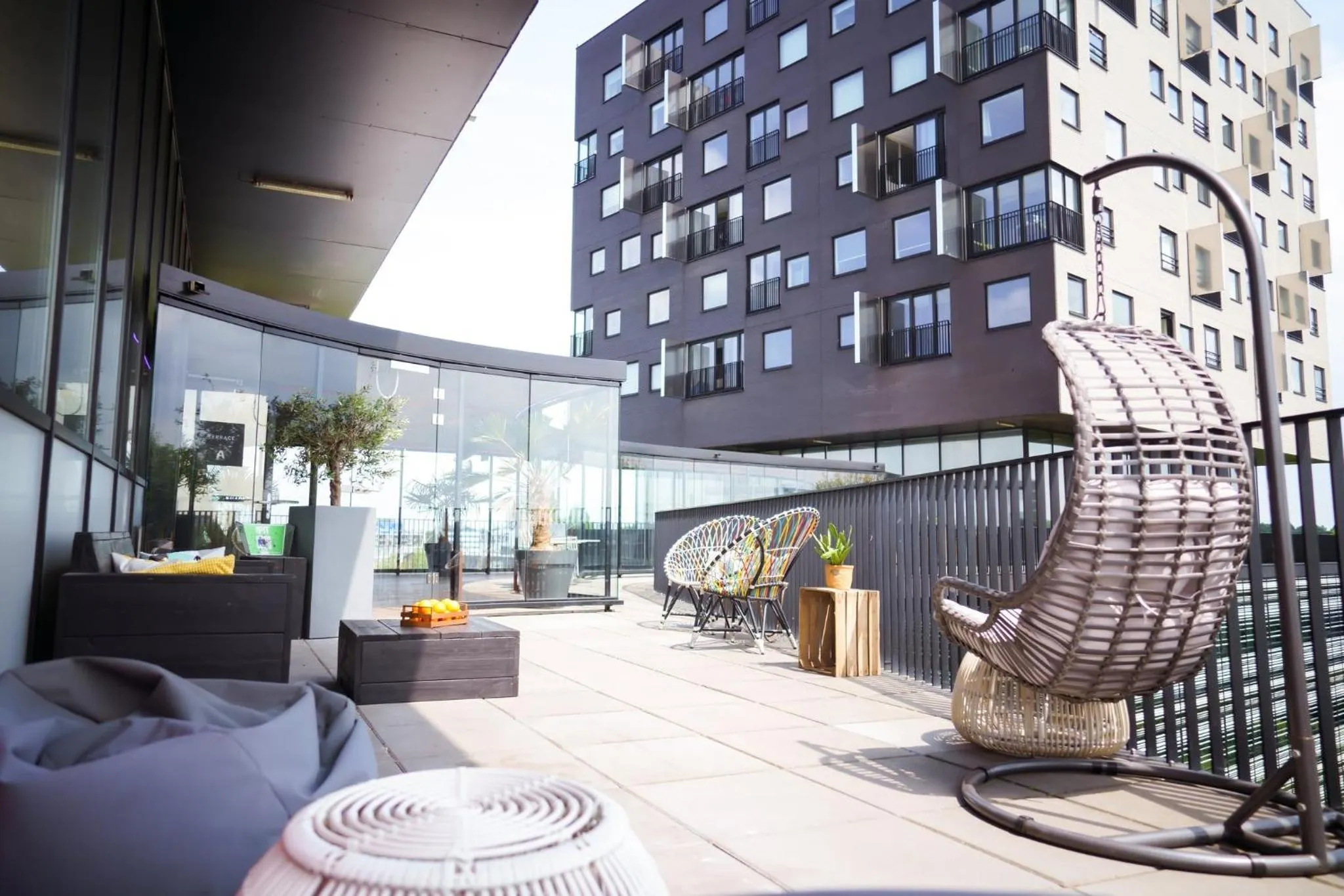 Balcony/Terrace in Leonardo Hotel Groningen Stadspark
