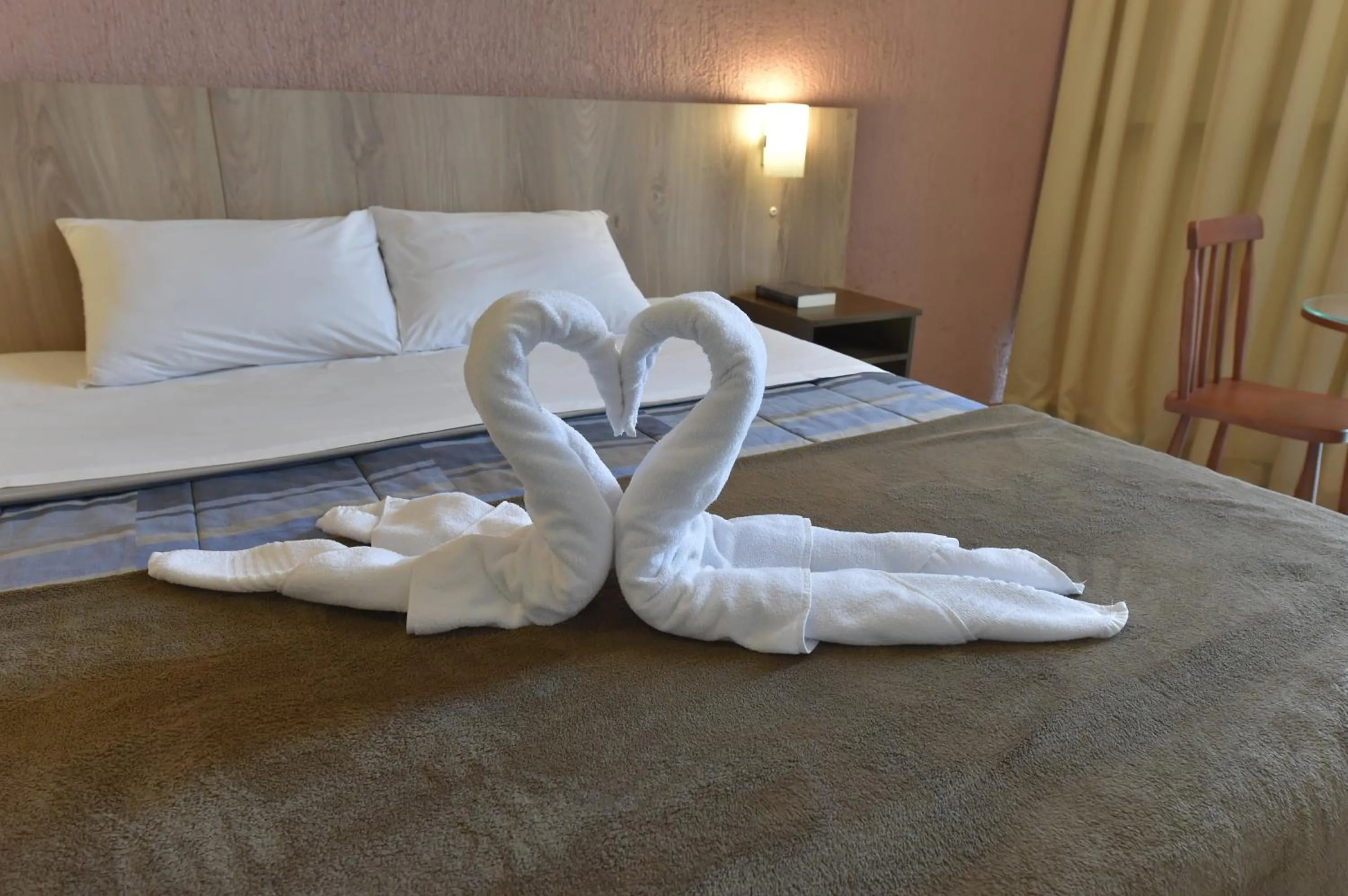 Decorative detail, Bed in Hotel Villa Aconchego de Gramado