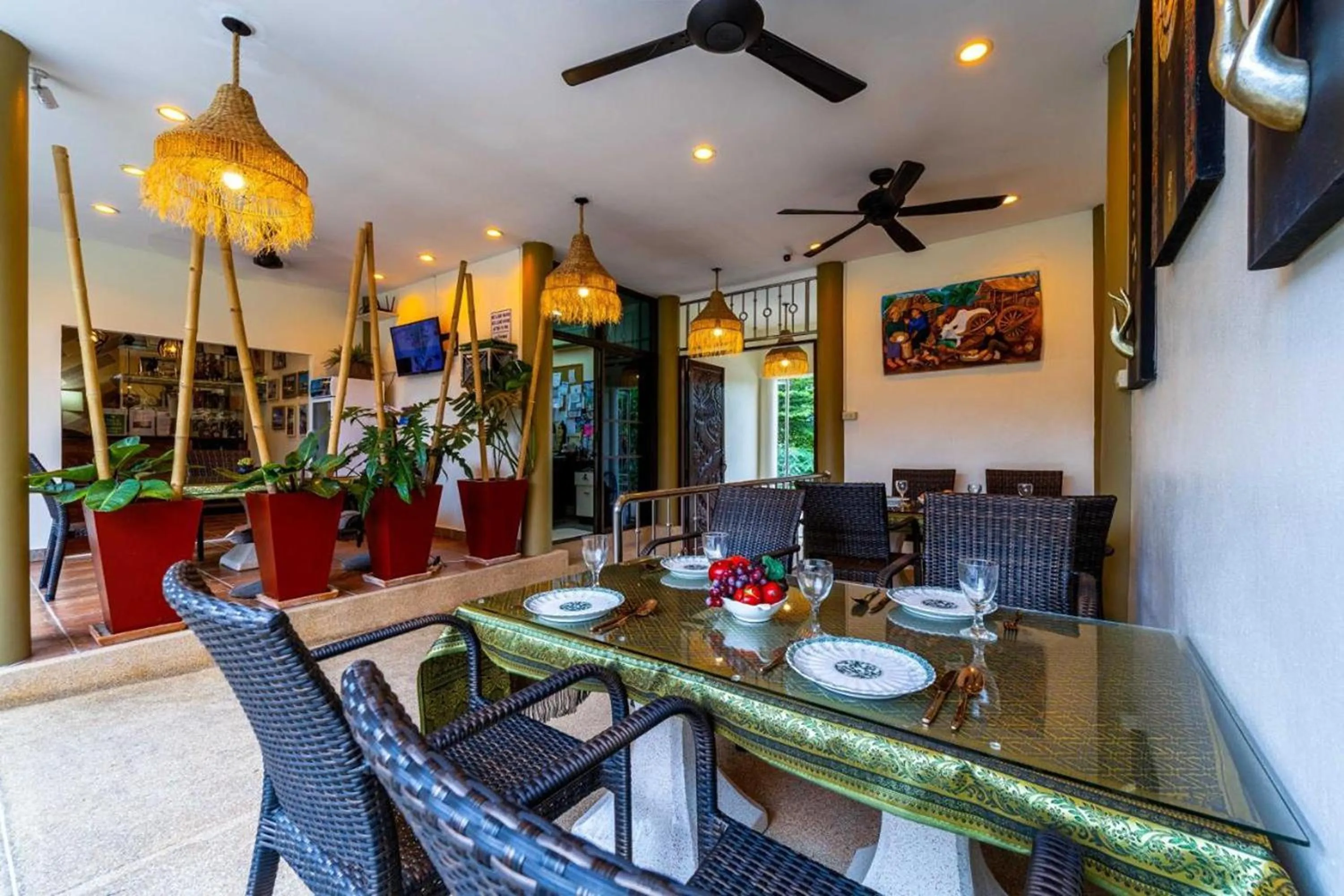 Dining area in Siam Court Hotel and Resort