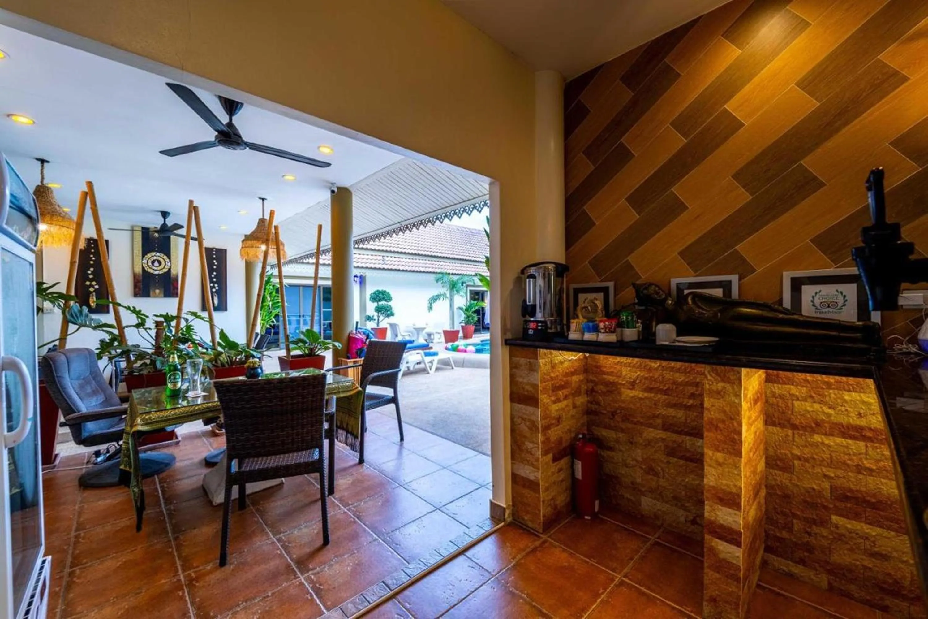 Lobby or reception in Siam Court Hotel and Resort