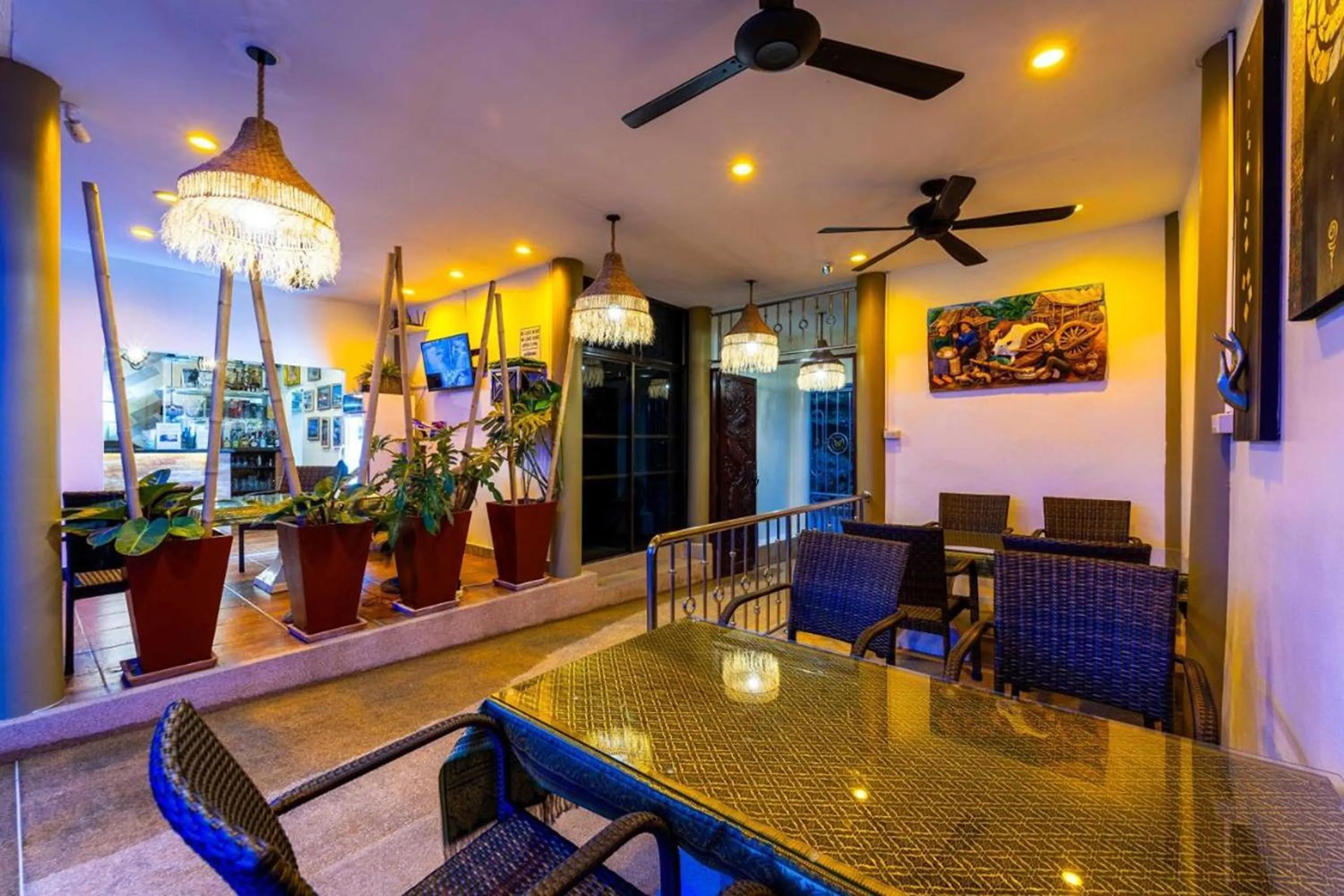 Dining area in Siam Court Hotel and Resort