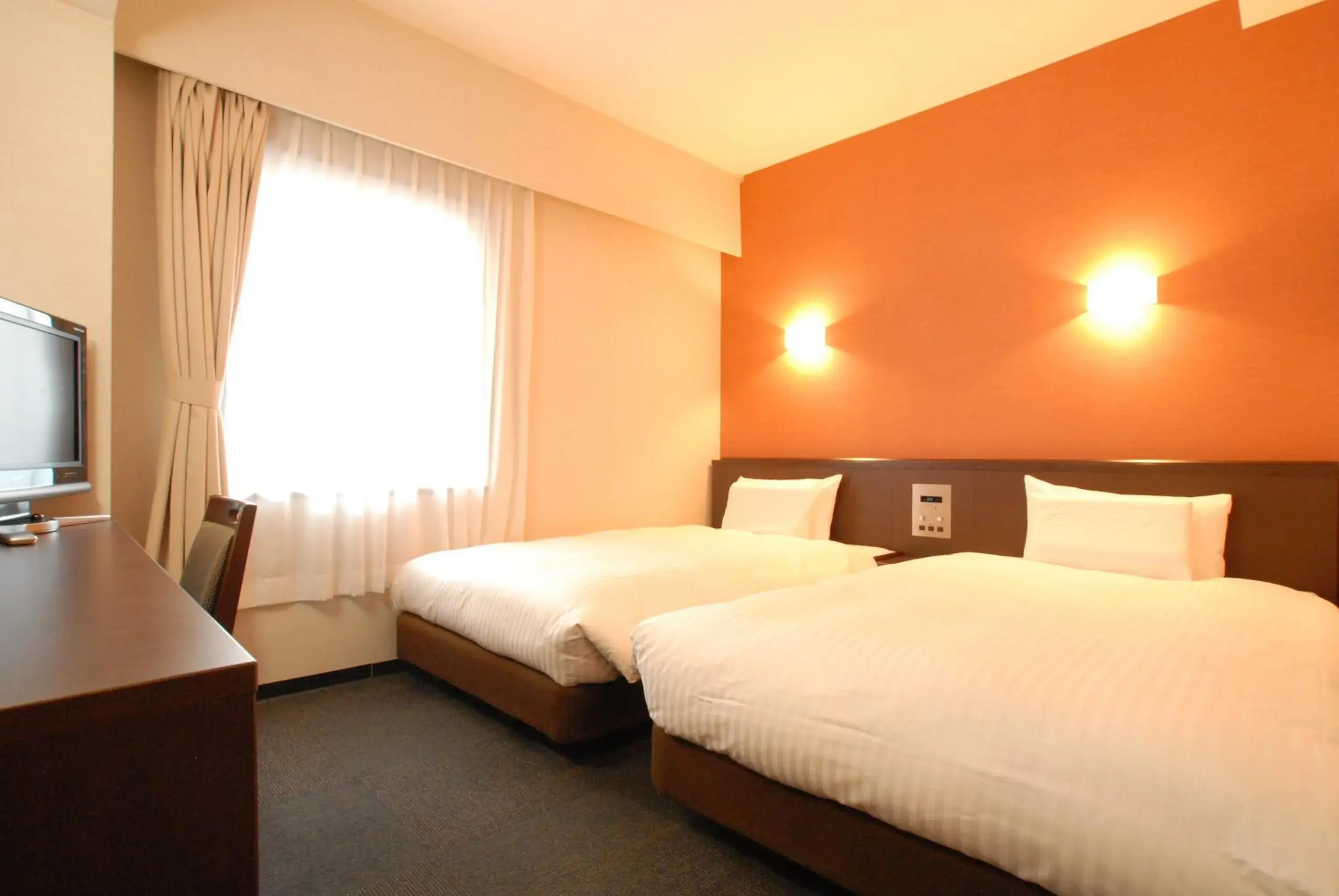 Twin Room - single occupancy - Smoking in AB Hotel Mikawa Anjo Minamikan Twin Room - single occupancy - Smoking in AB Hotel Mikawa Anjo Minamikan