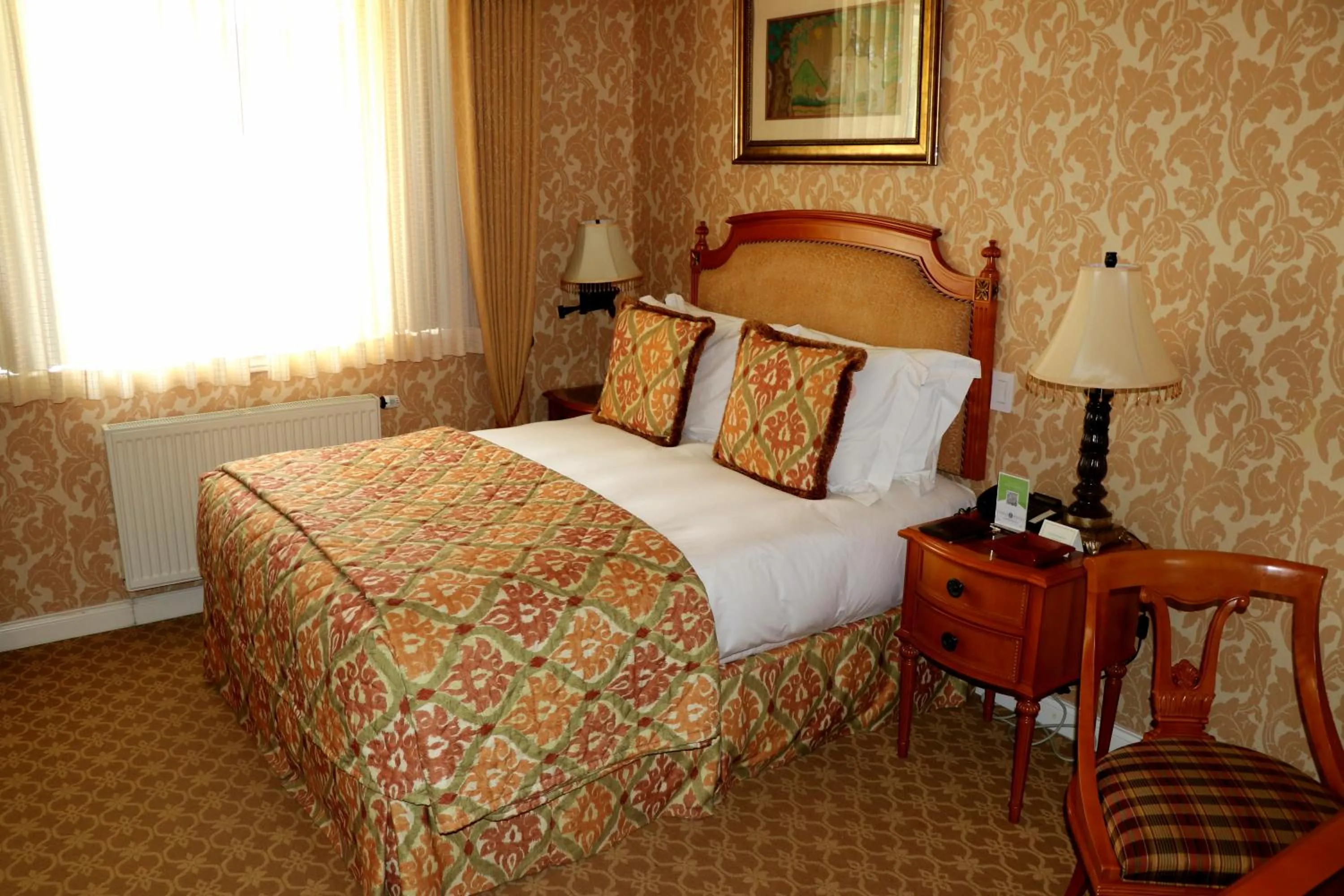 Bed in Terelj Hotel & Spa