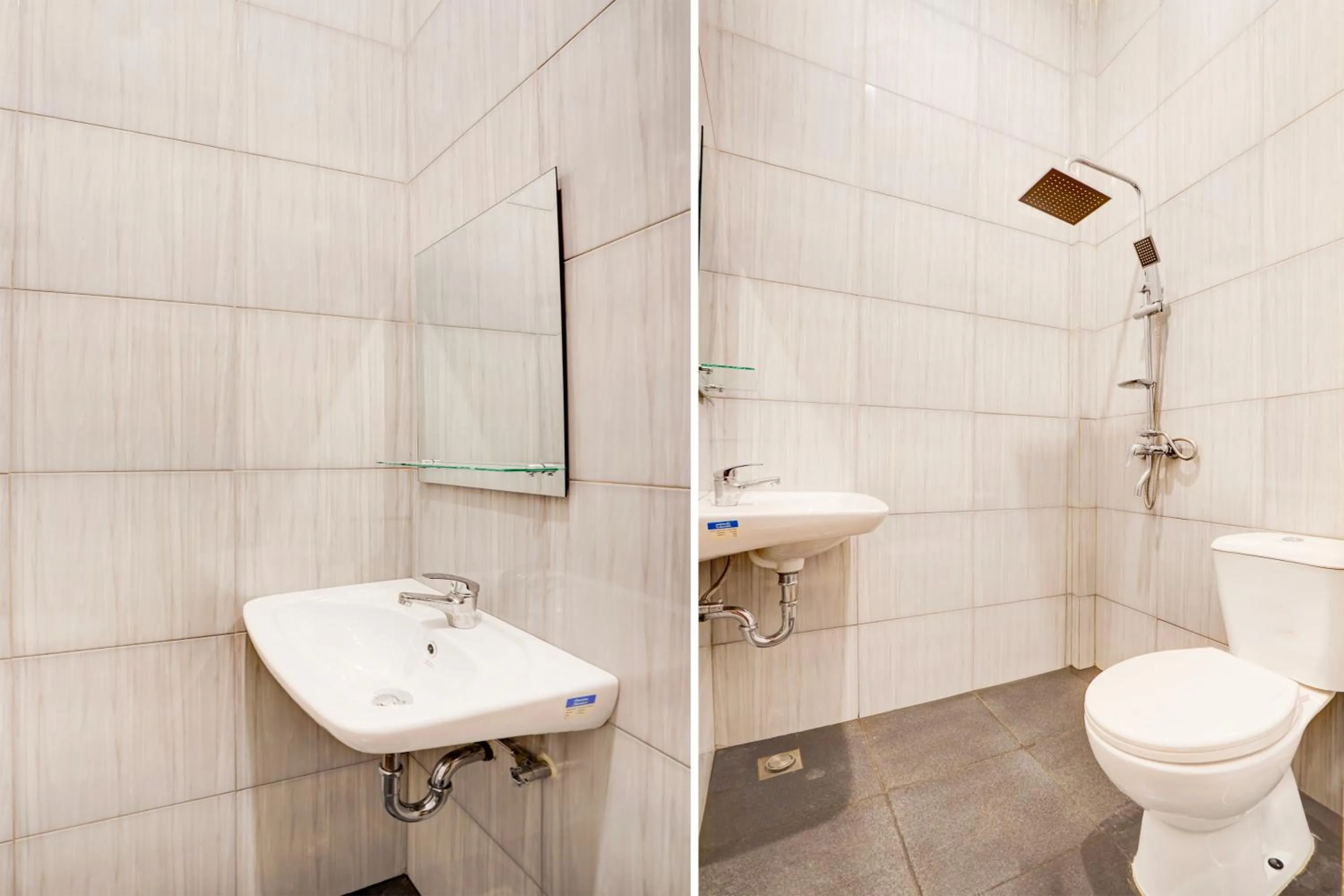 Bathroom in Collection O Padang City Center Near Transmart Padang Formerly De Orchids