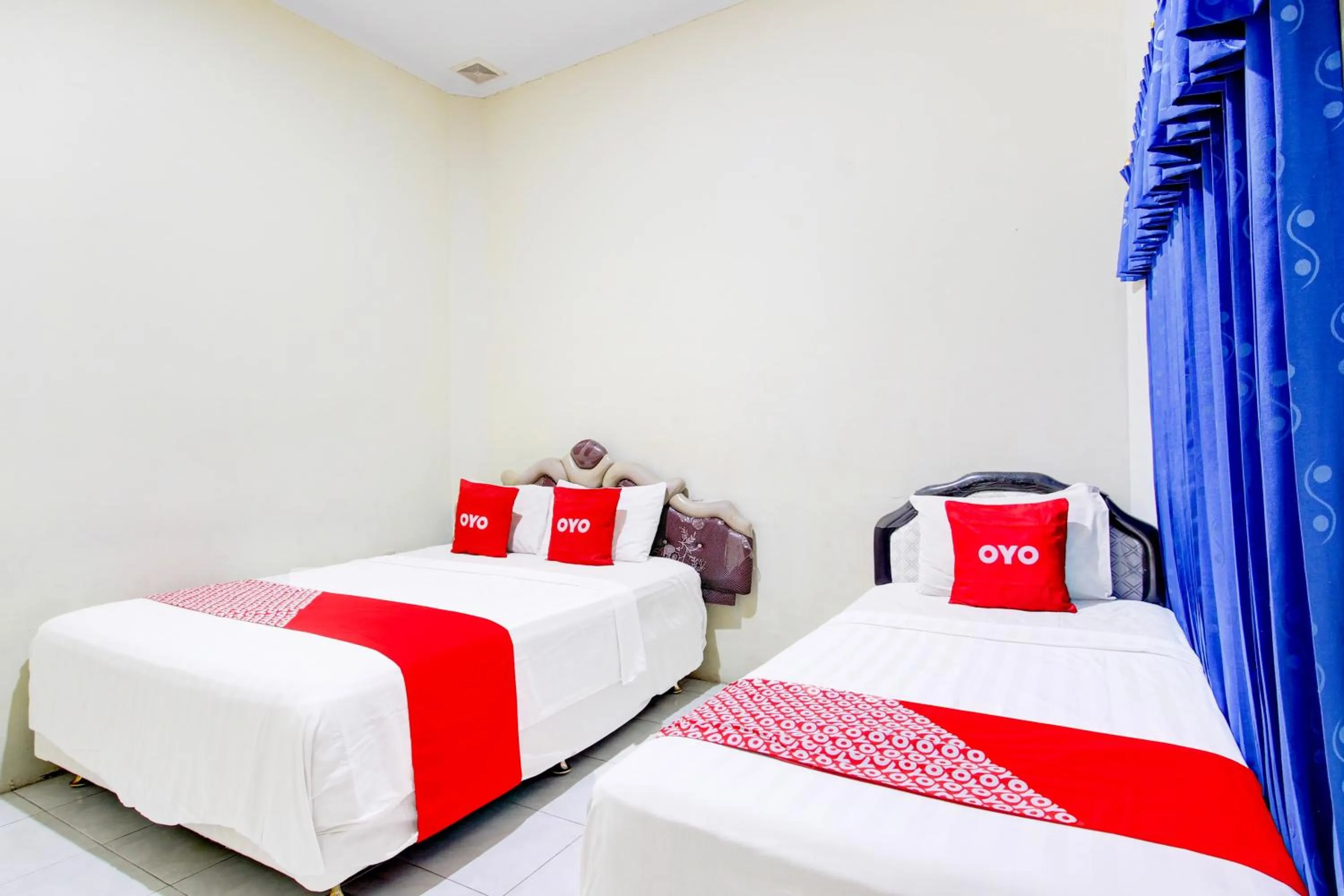 Bedroom, Bed in Hotel O Jalan Malioboro Near Stasiun Tugu Yogyakarta Formerly Hotel Baru