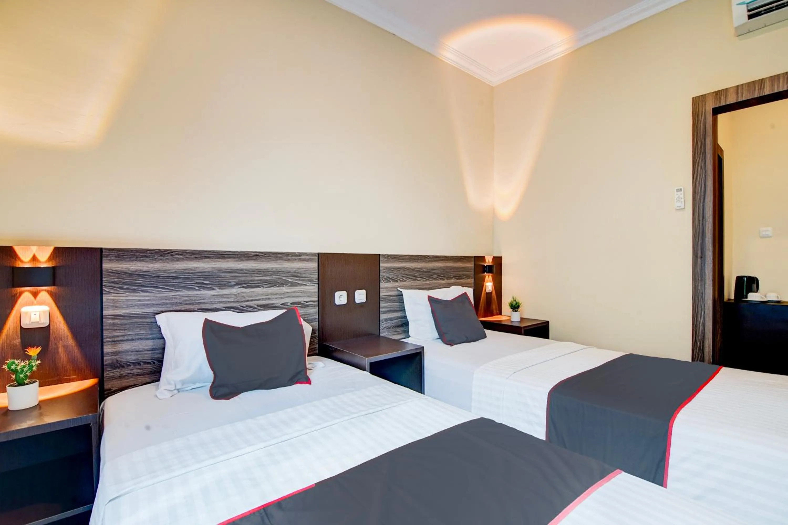 Bed in Collection O Pusat Kota Pekanbaru Near Rumah Sakit Prima Formerly King's Homestay