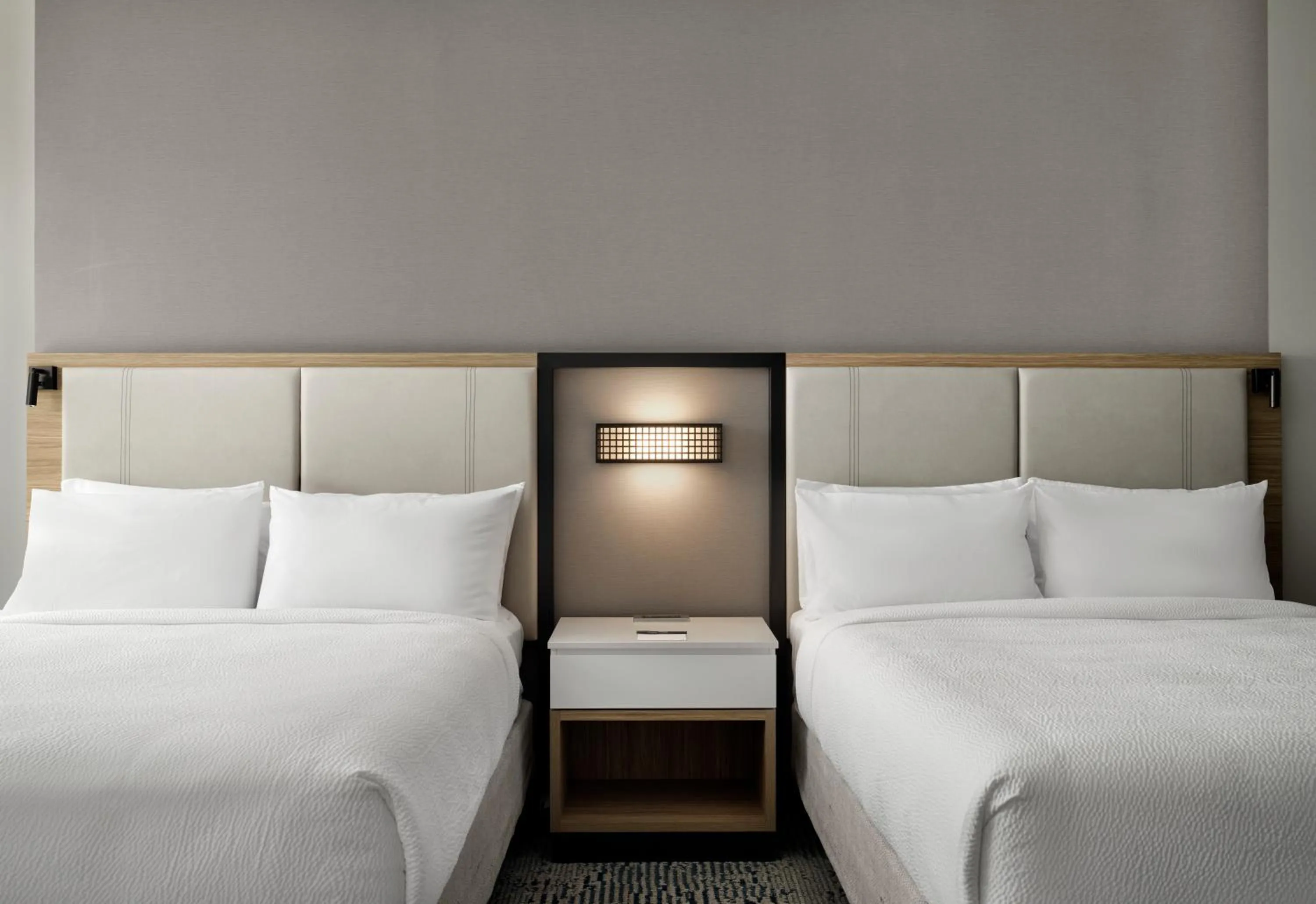 Bed in SpringHill Suites by Marriot Troy Dayton