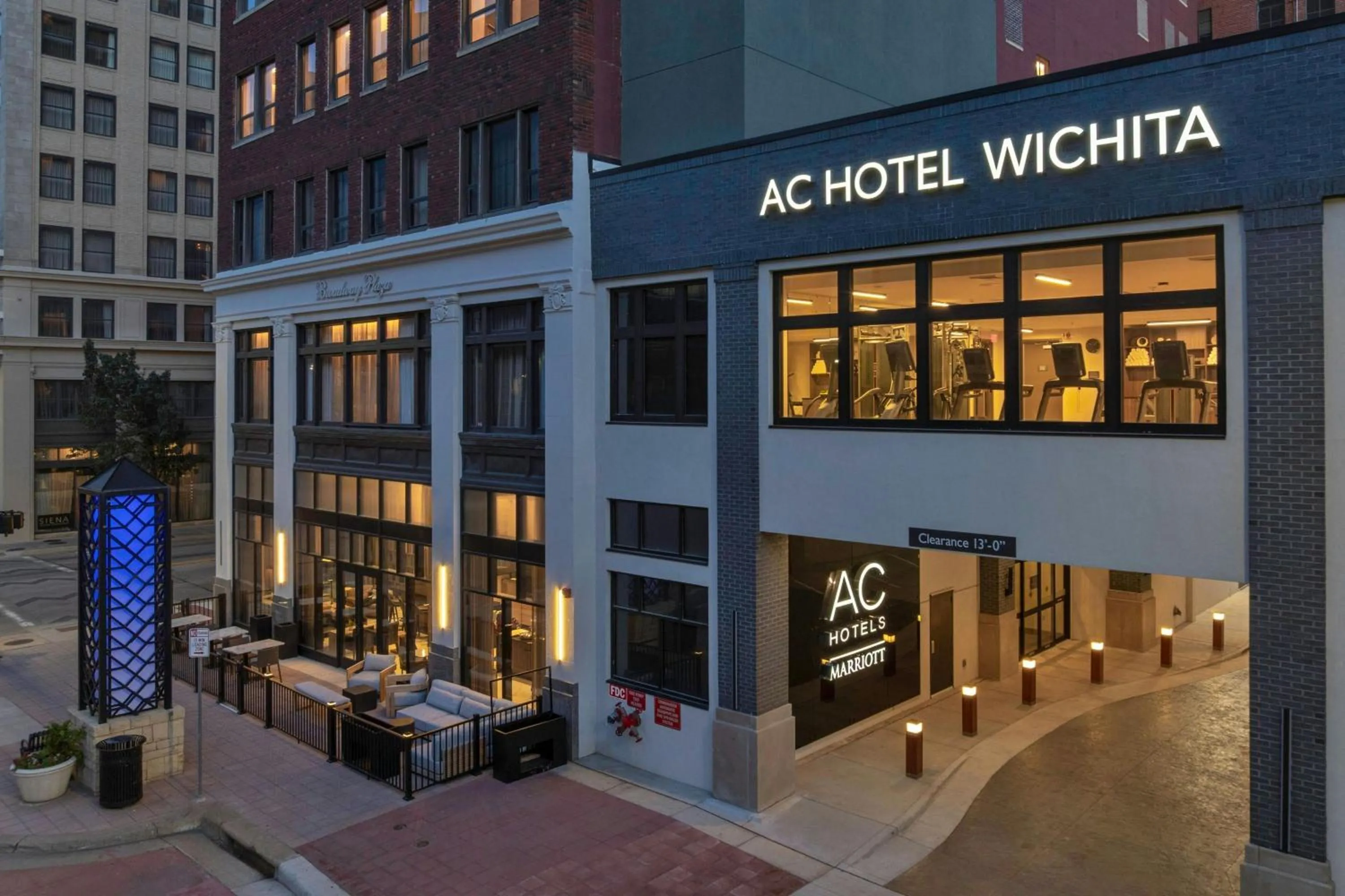 Property building in AC Hotel by Marriott Wichita Downtown