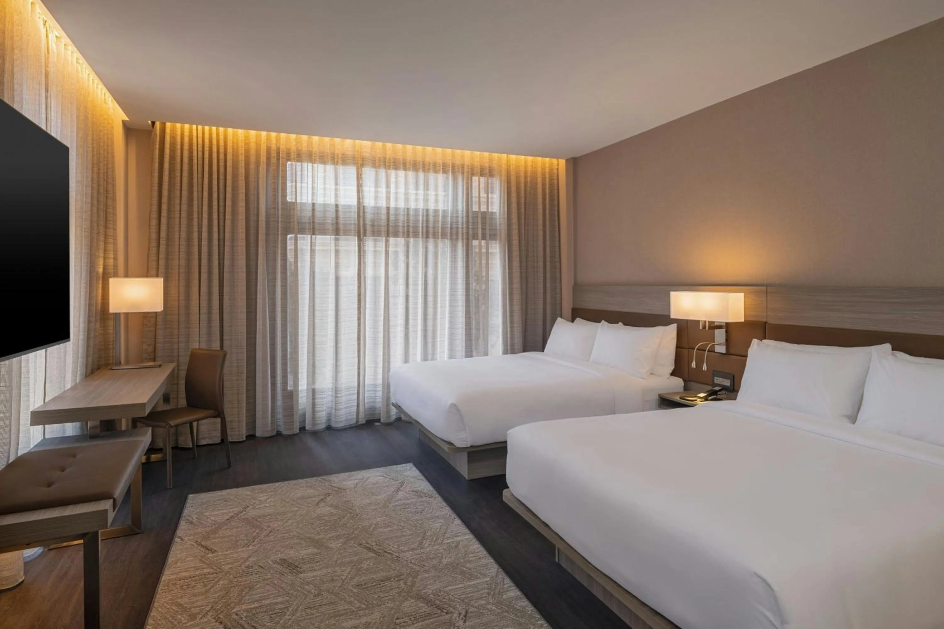 Photo of the whole room, Bed in AC Hotel by Marriott Wichita Downtown