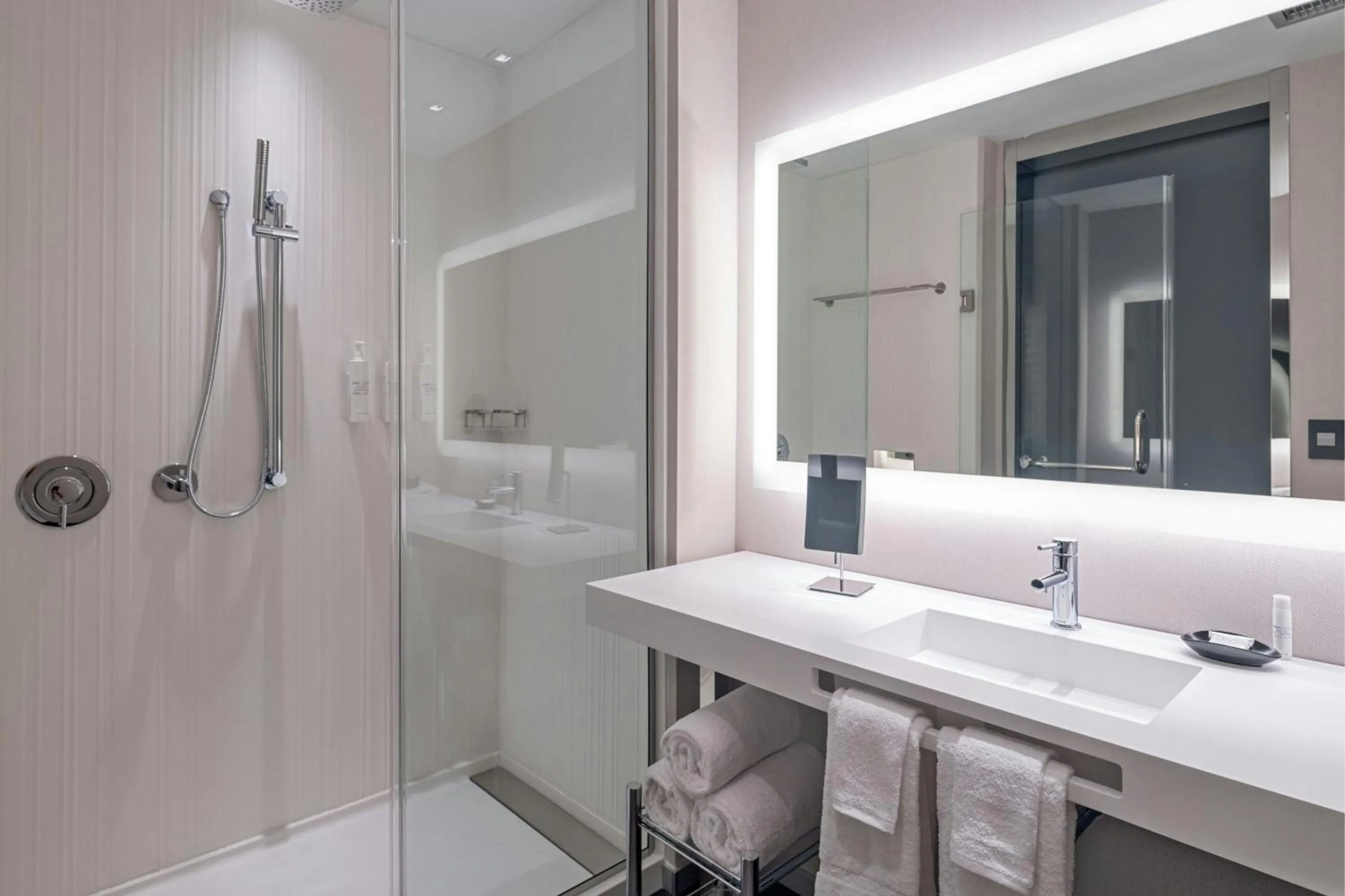 Bathroom in AC Hotel by Marriott Wichita Downtown