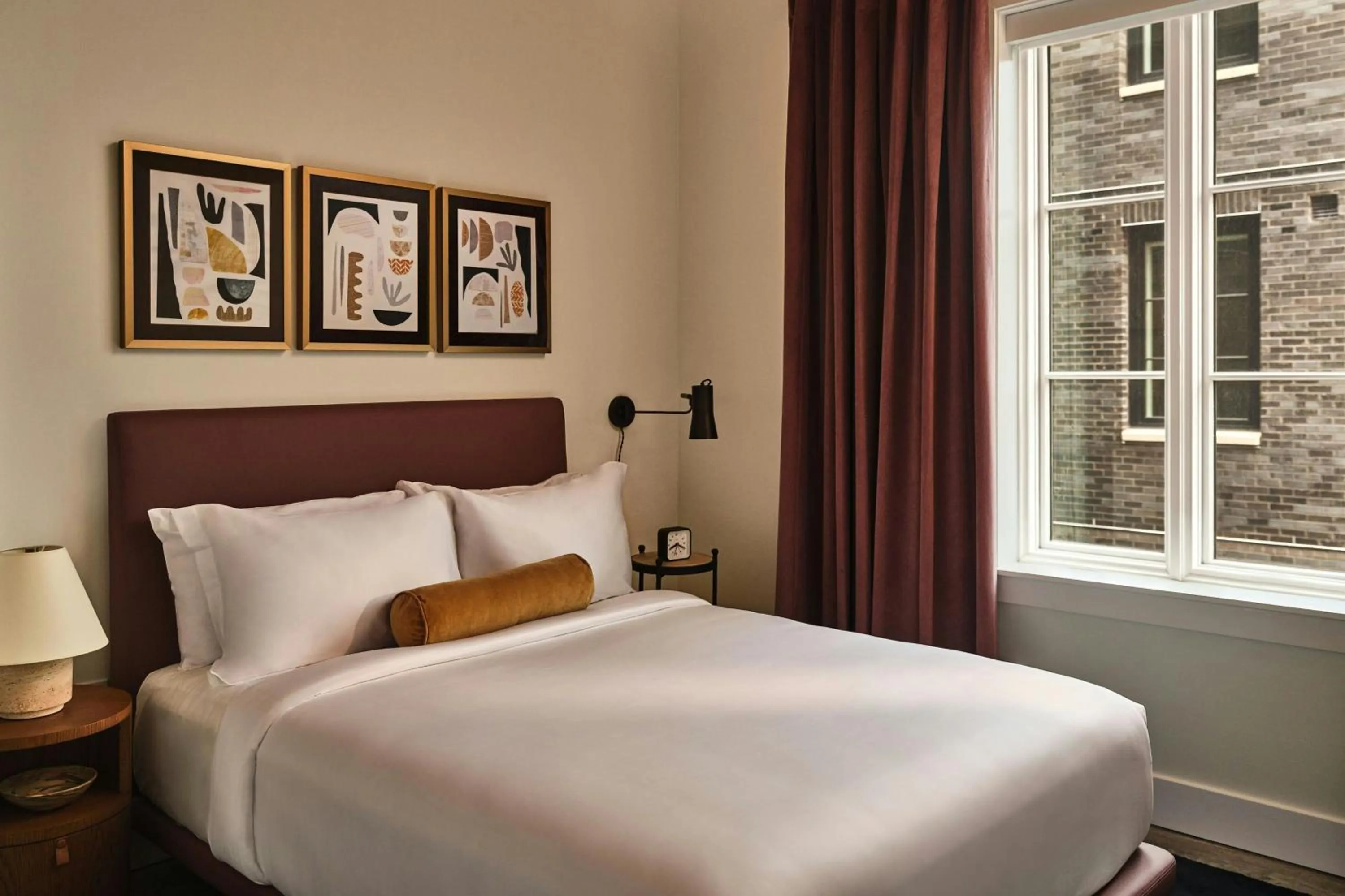 Bedroom, Bed in The Ann Savannah, Apartments by Marriott Bonvoy