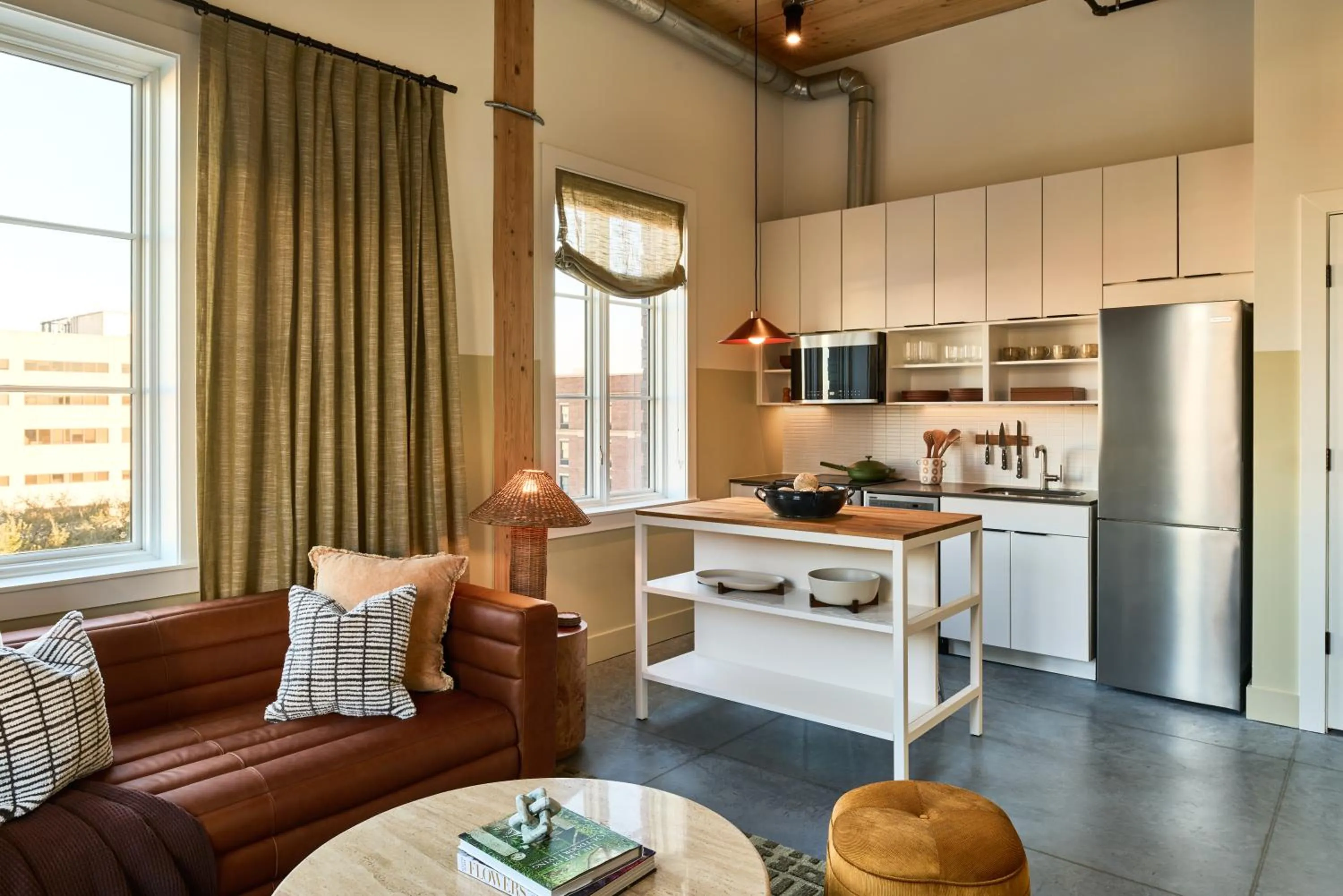 kitchen in The Ann Savannah, Apartments by Marriott Bonvoy