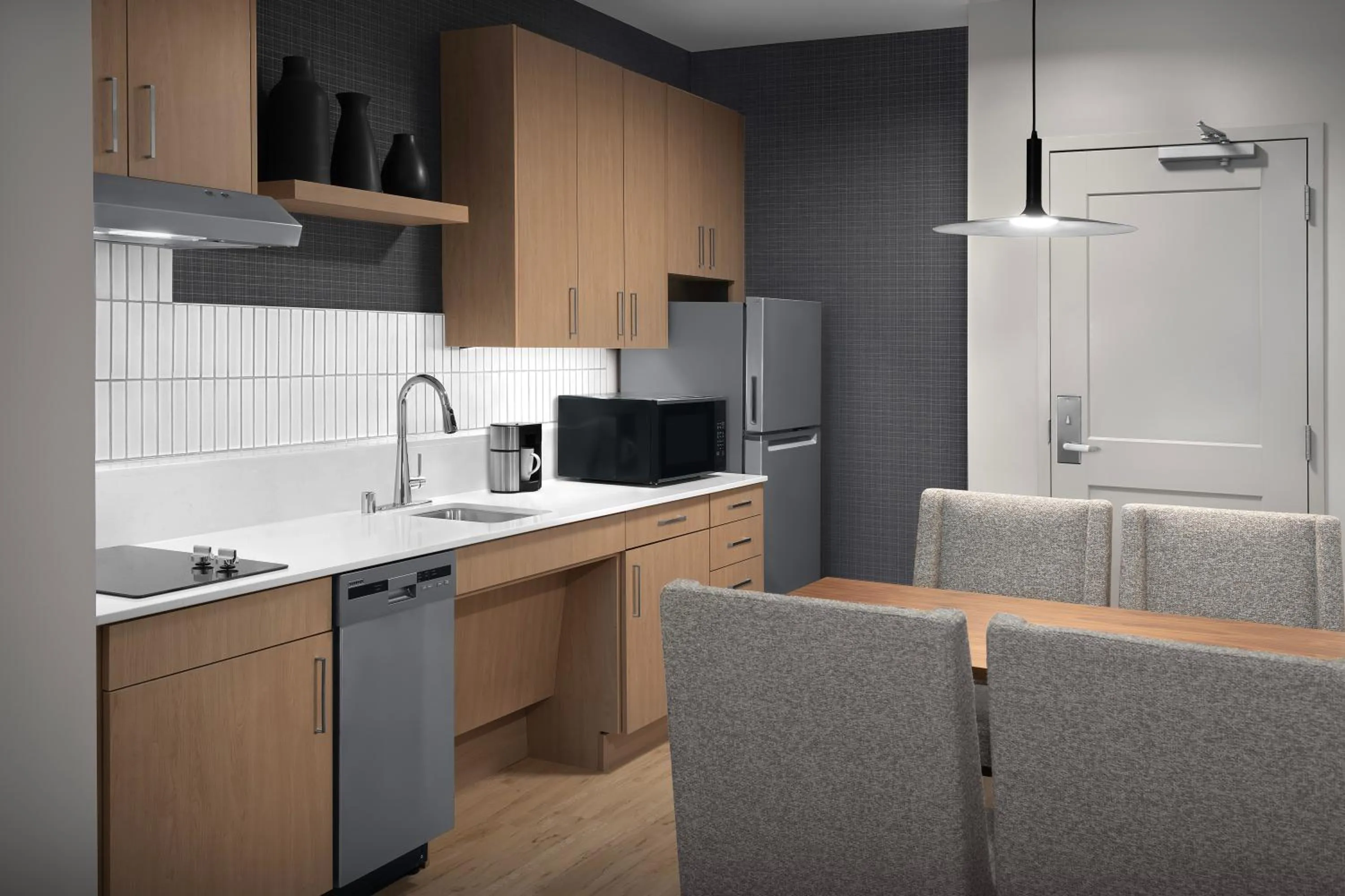 kitchen in Residence Inn by Marriott Seattle Northgate Station