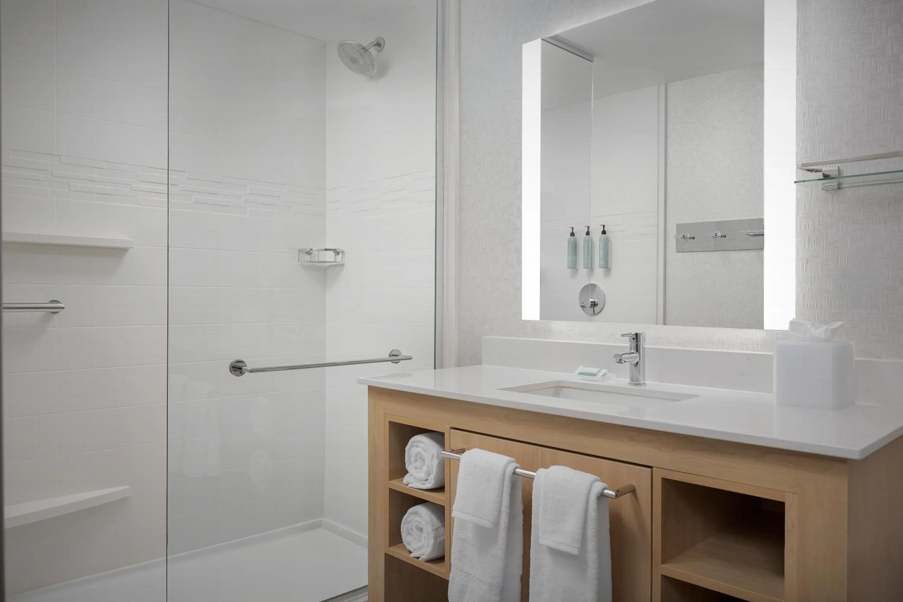 Bathroom in Residence Inn by Marriott Seattle Northgate Station