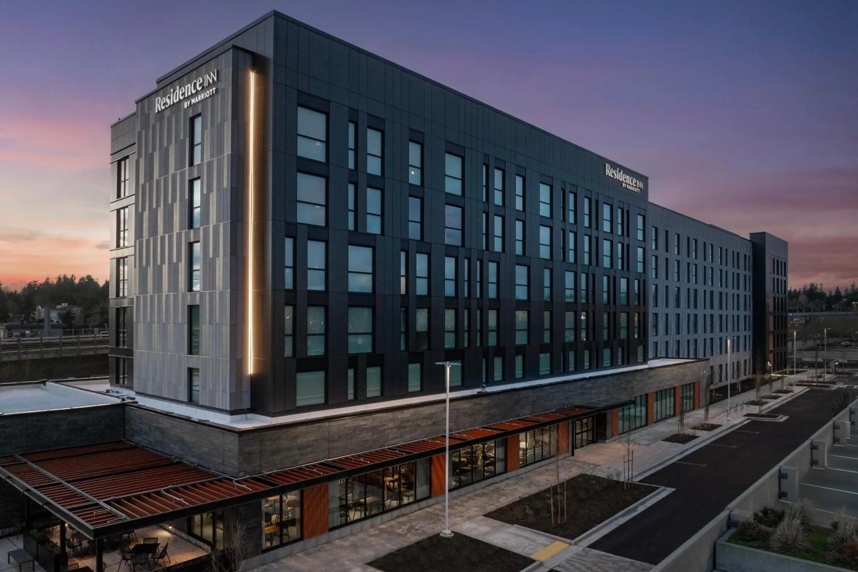 Property building in Residence Inn by Marriott Seattle Northgate Station