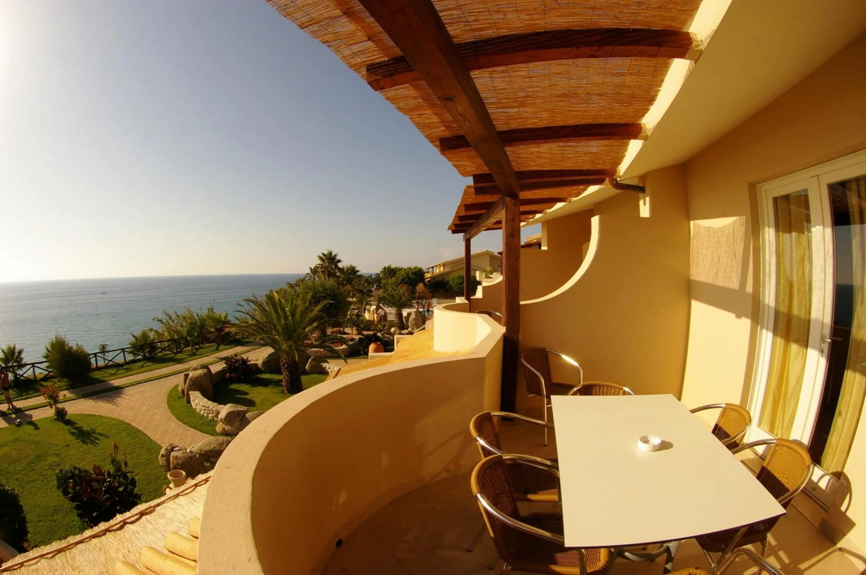 Balcony/Terrace in Hotel Villaggio Cala Di Volpe