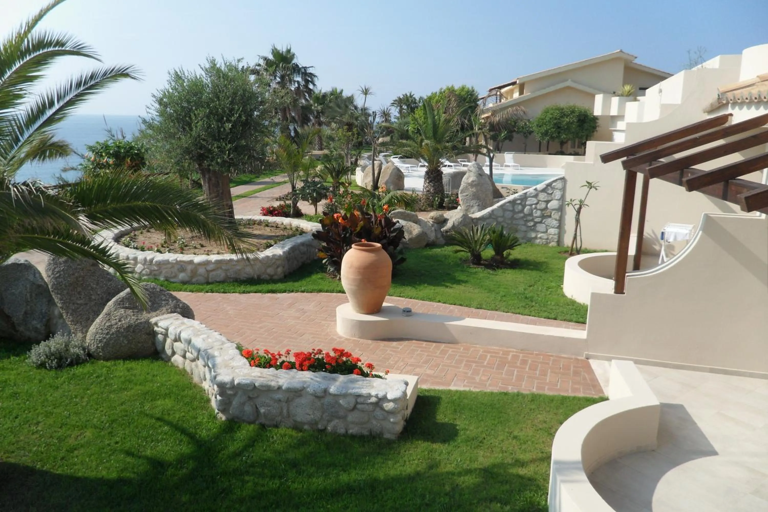 Garden in Hotel Villaggio Cala Di Volpe