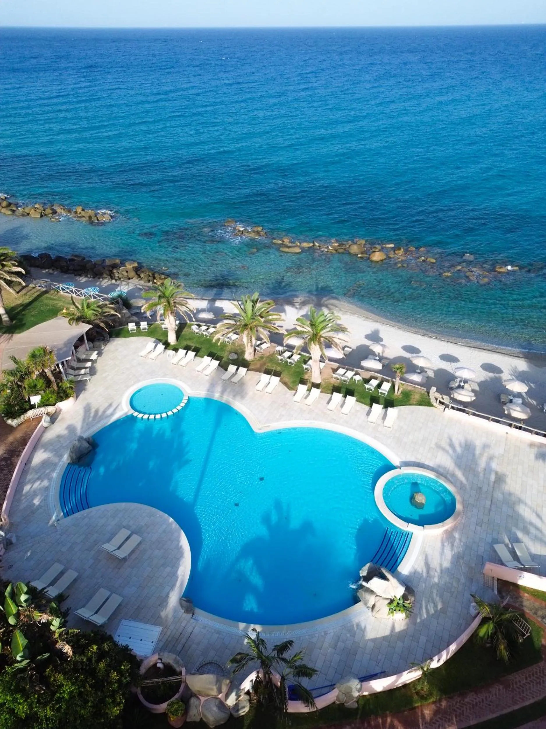 Pool view in Hotel Villaggio Cala Di Volpe