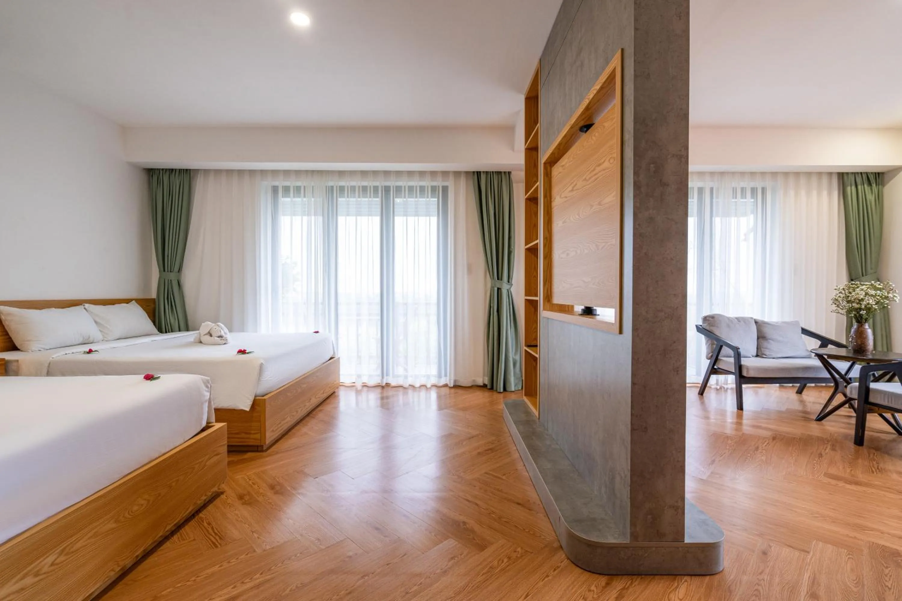 Bed in Palm Riverside Boutique