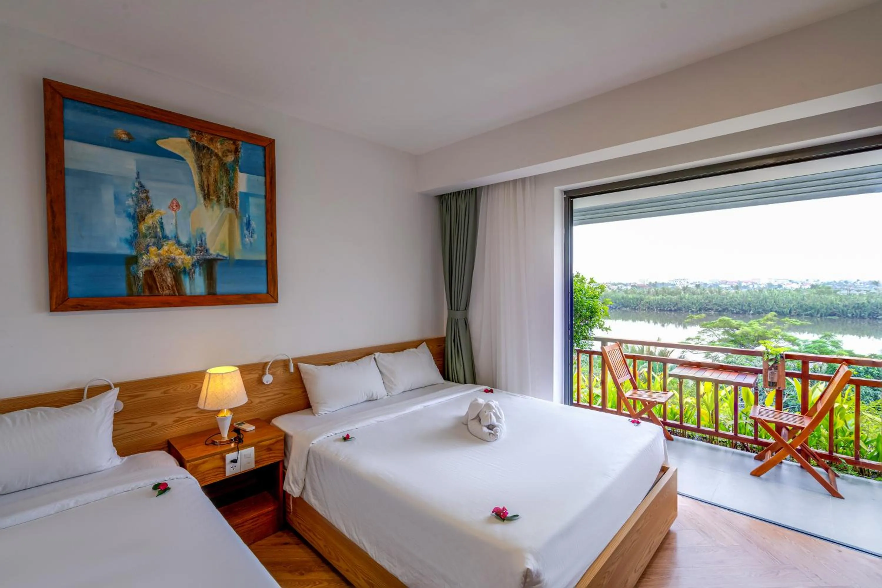 Bed in Palm Riverside Boutique