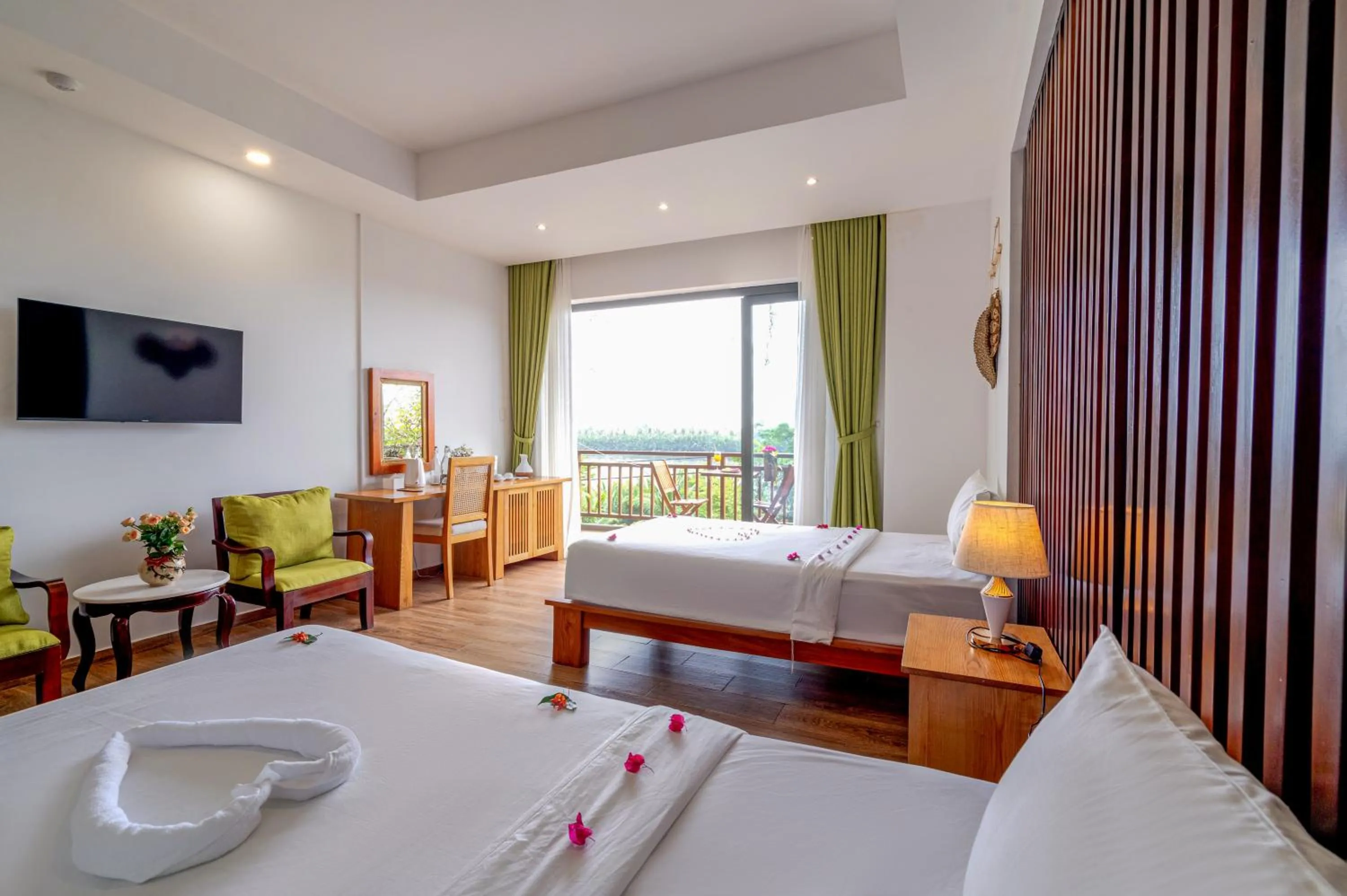 Bed in Palm Riverside Boutique