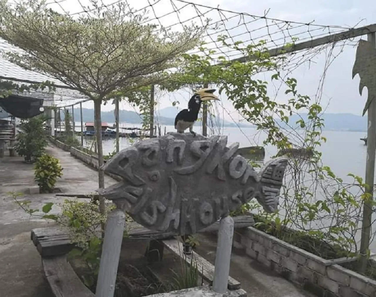 Bird's eye view in Pangkor Fish House