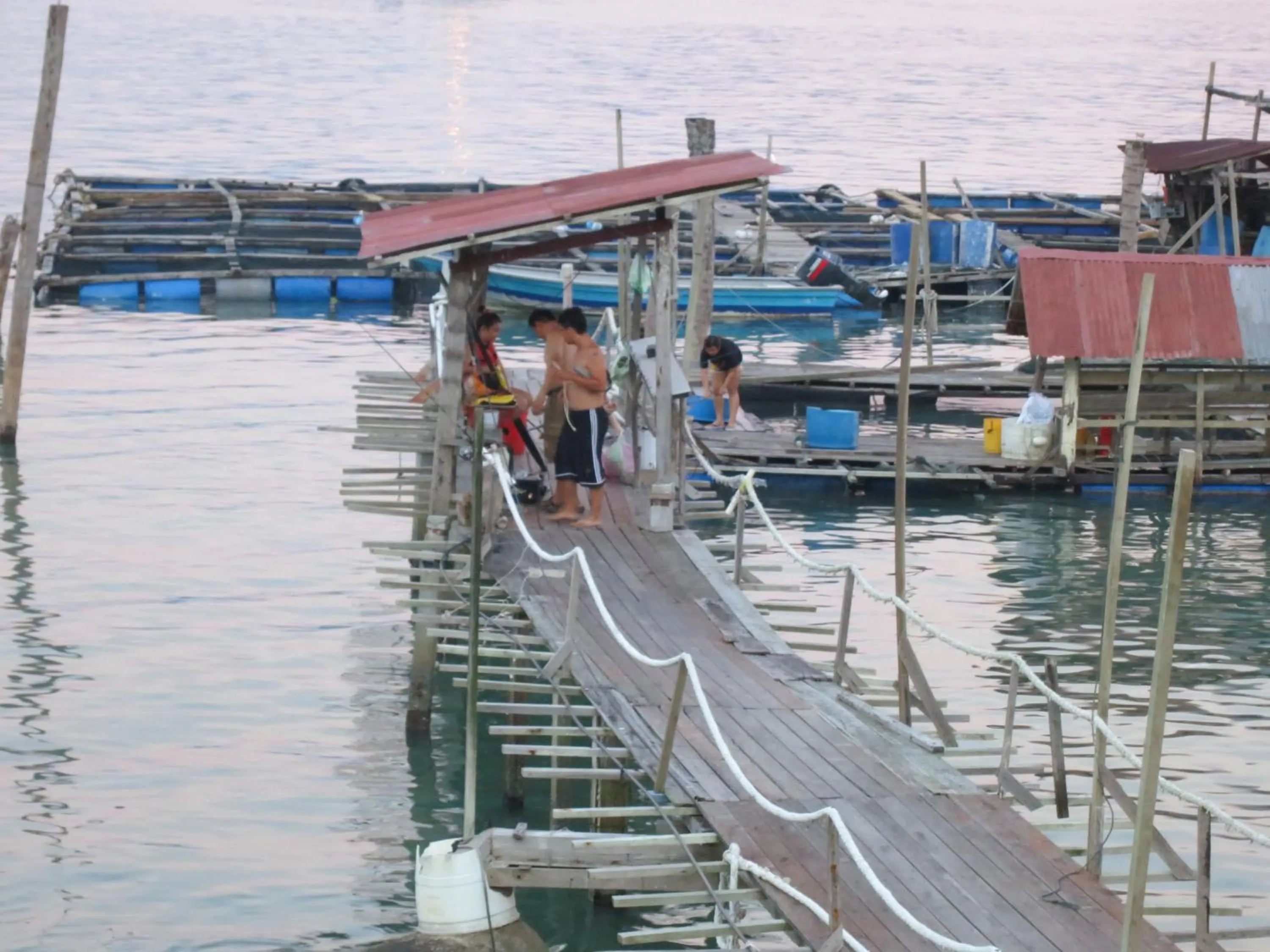 Fishing in Pangkor Fish House