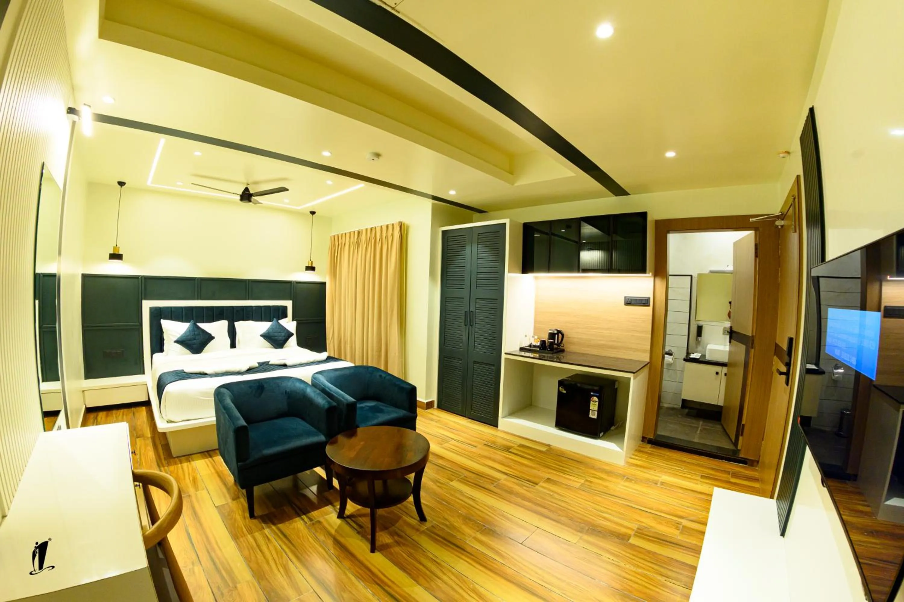 Bedroom, Bed in Srigandha Residency