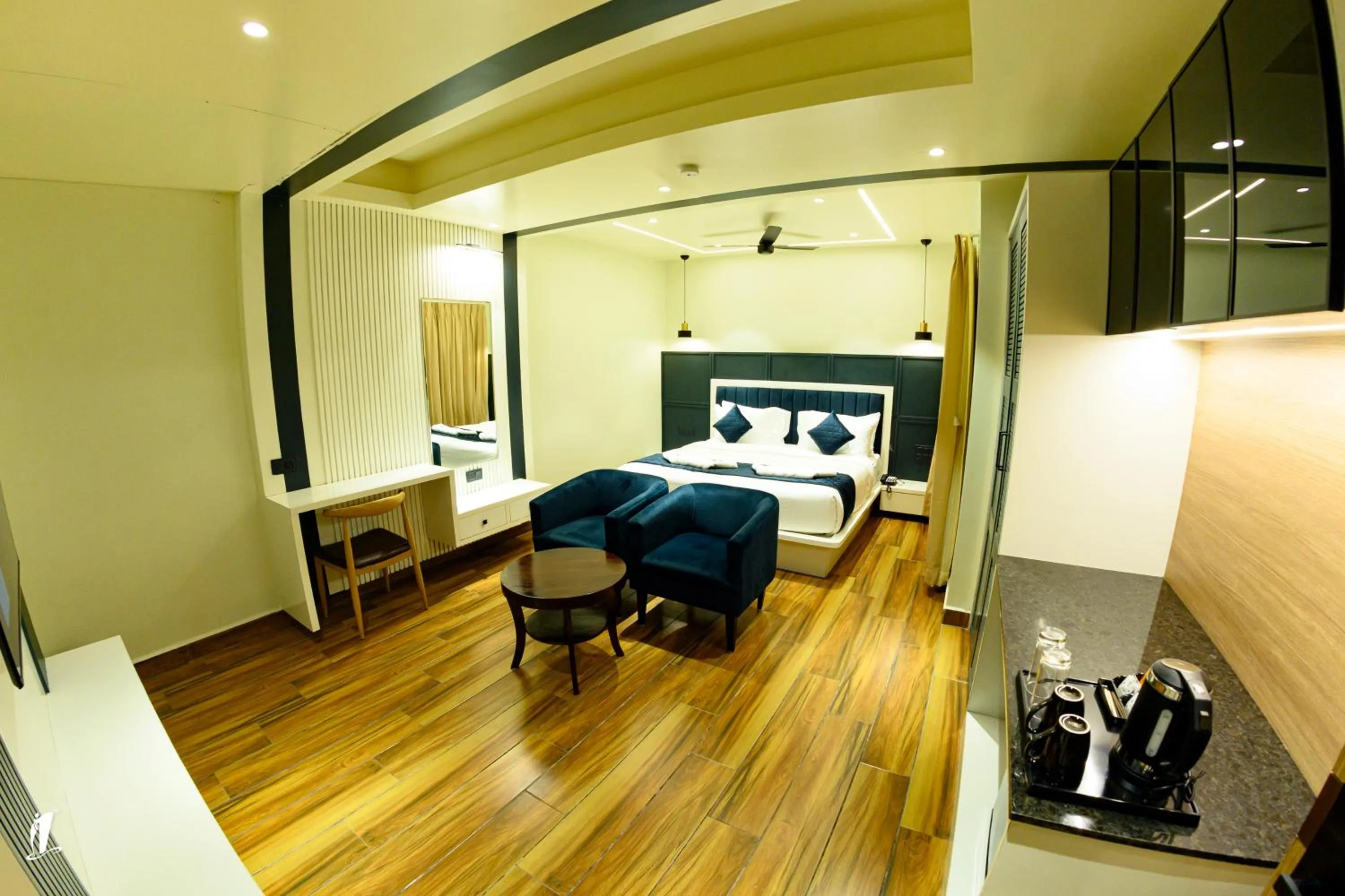 Bed in Srigandha Residency