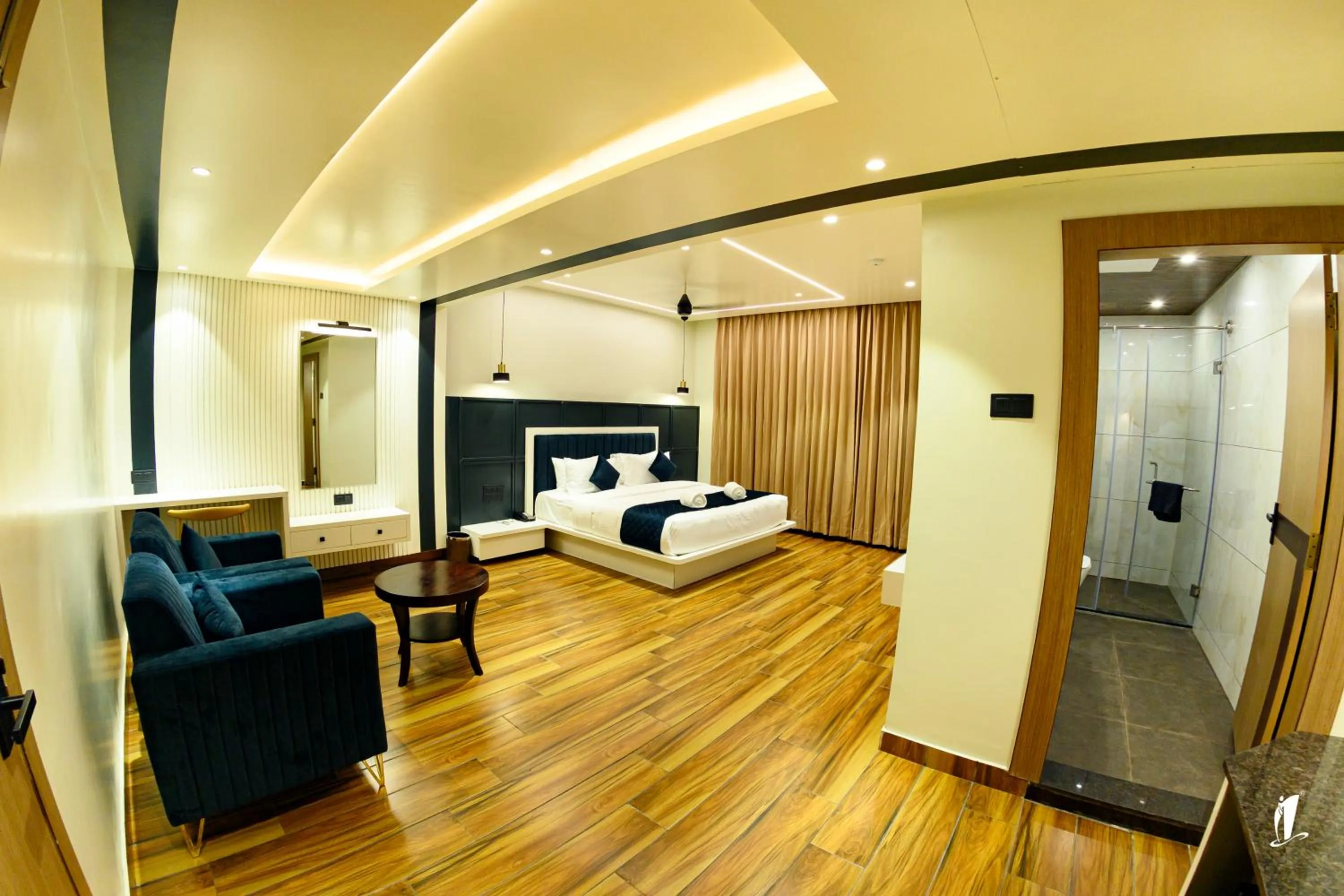 Bed in Srigandha Residency