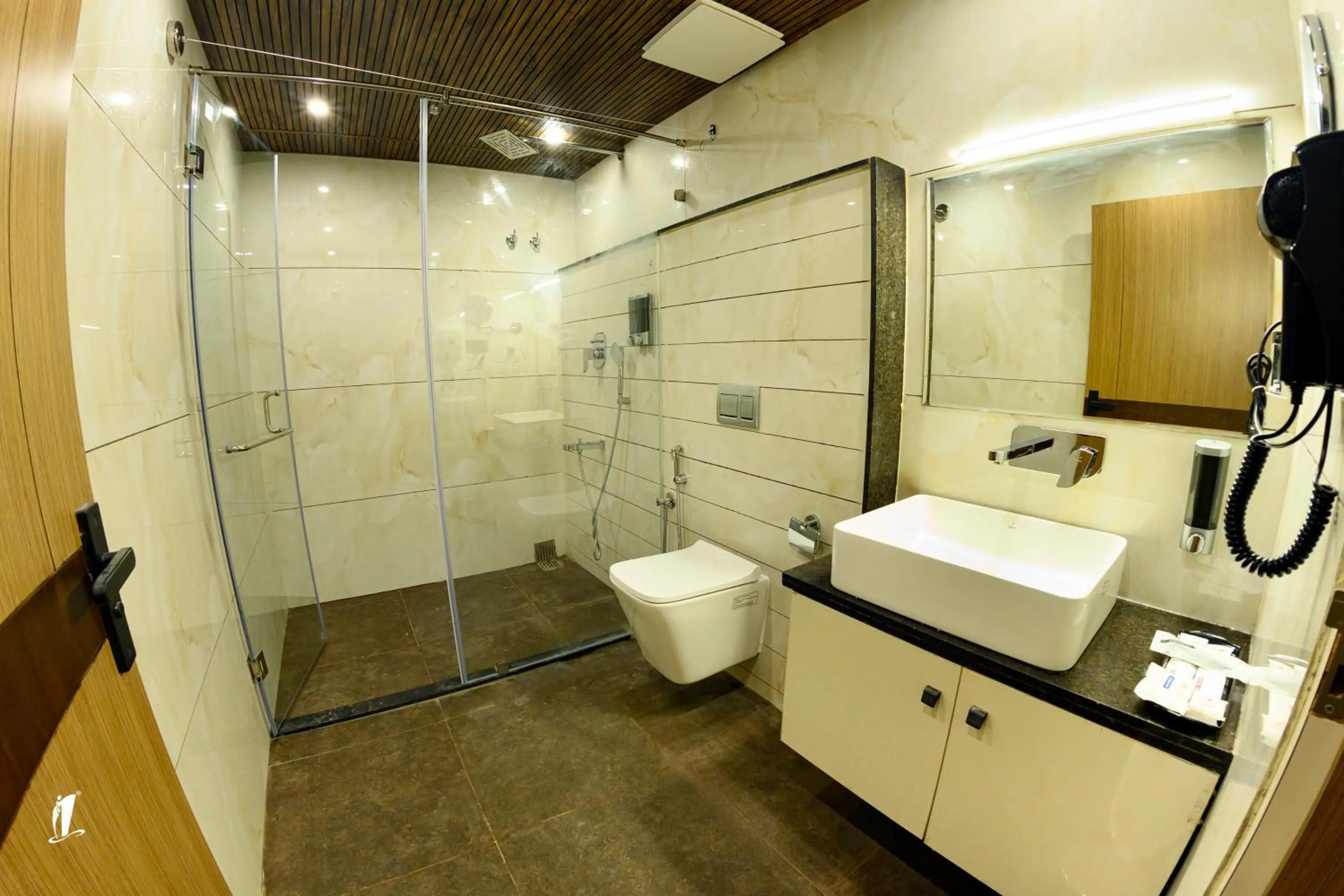 Shower in Srigandha Residency