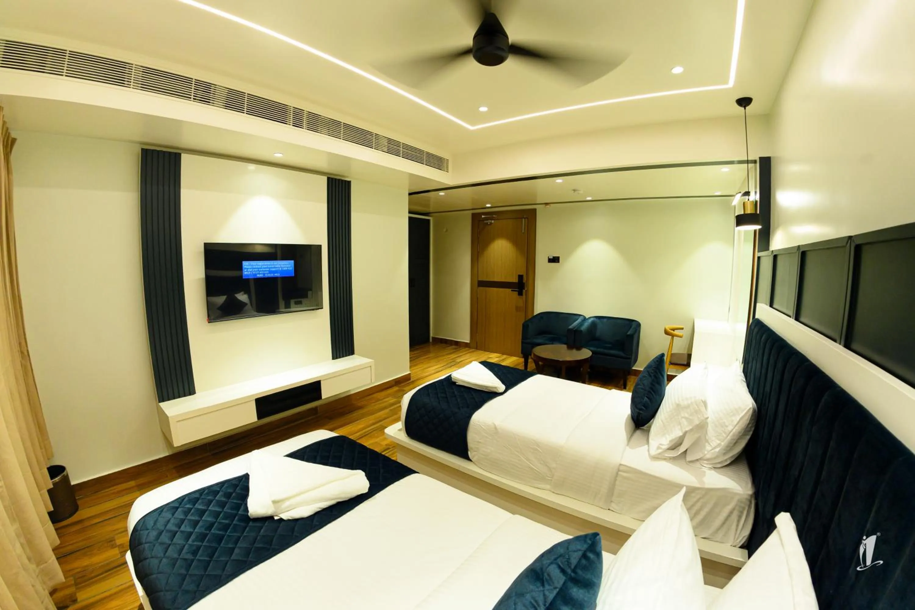 Bed in Srigandha Residency