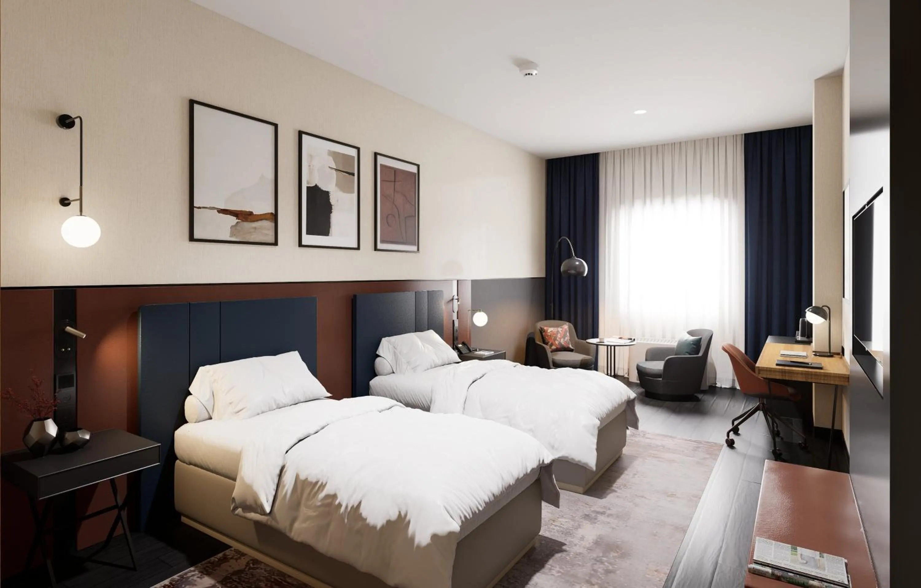 Photo of the whole room, Bed in Crowne Plaza Istanbul - West