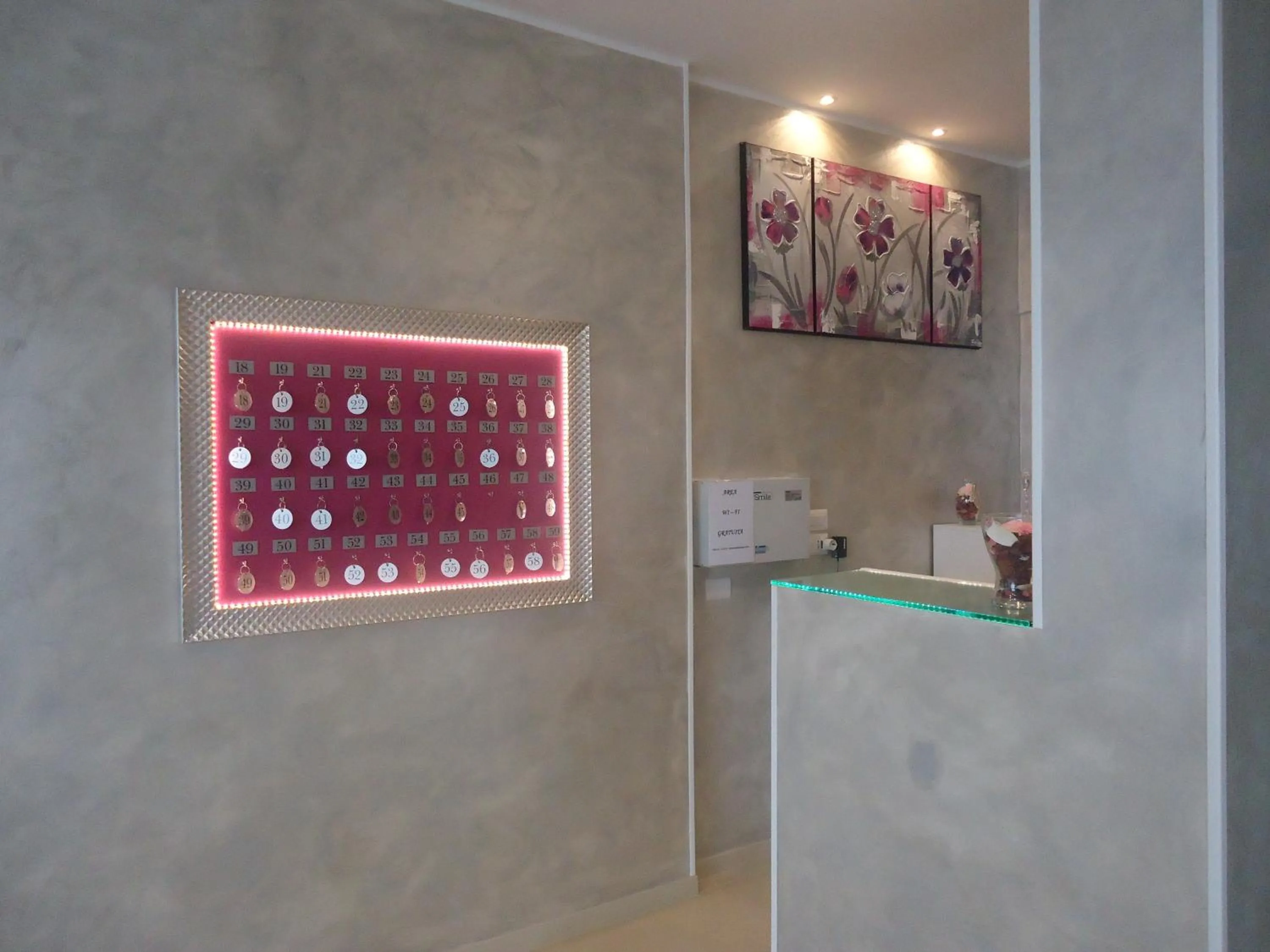 Lobby or reception in Hotel Mont Blanc