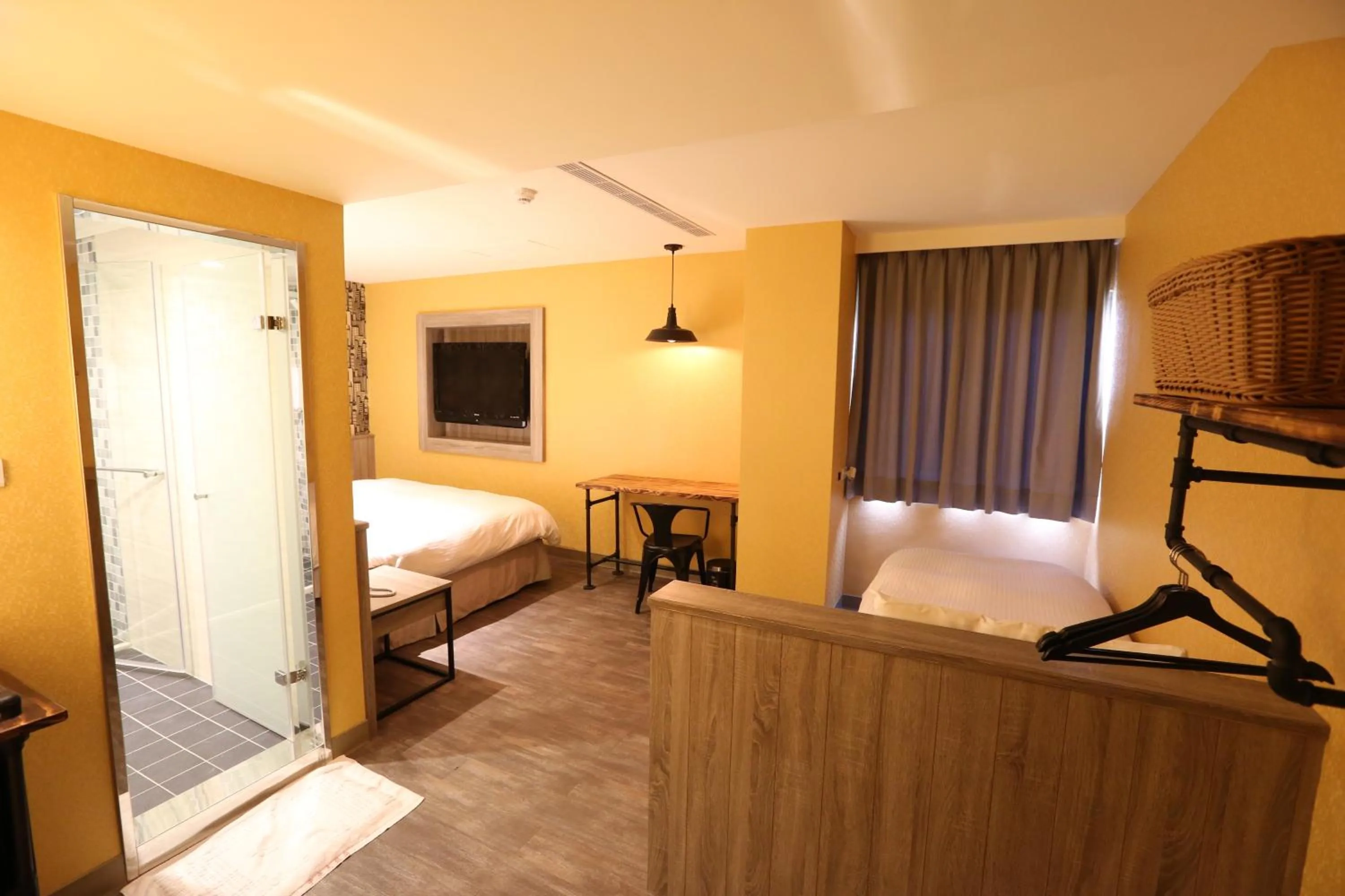 Photo of the whole room, Bed in Central Hotel