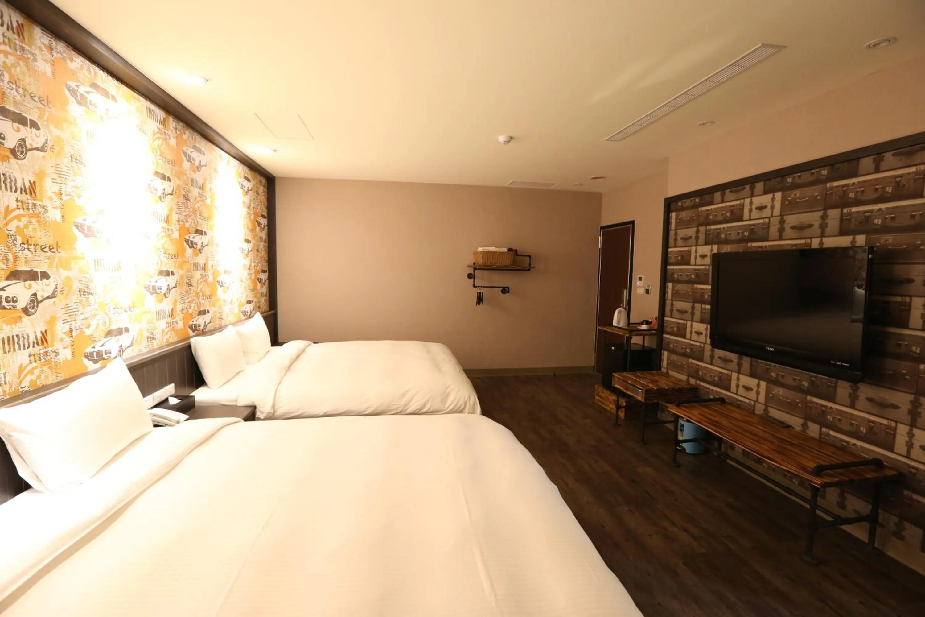 Photo of the whole room, Bed in Central Hotel