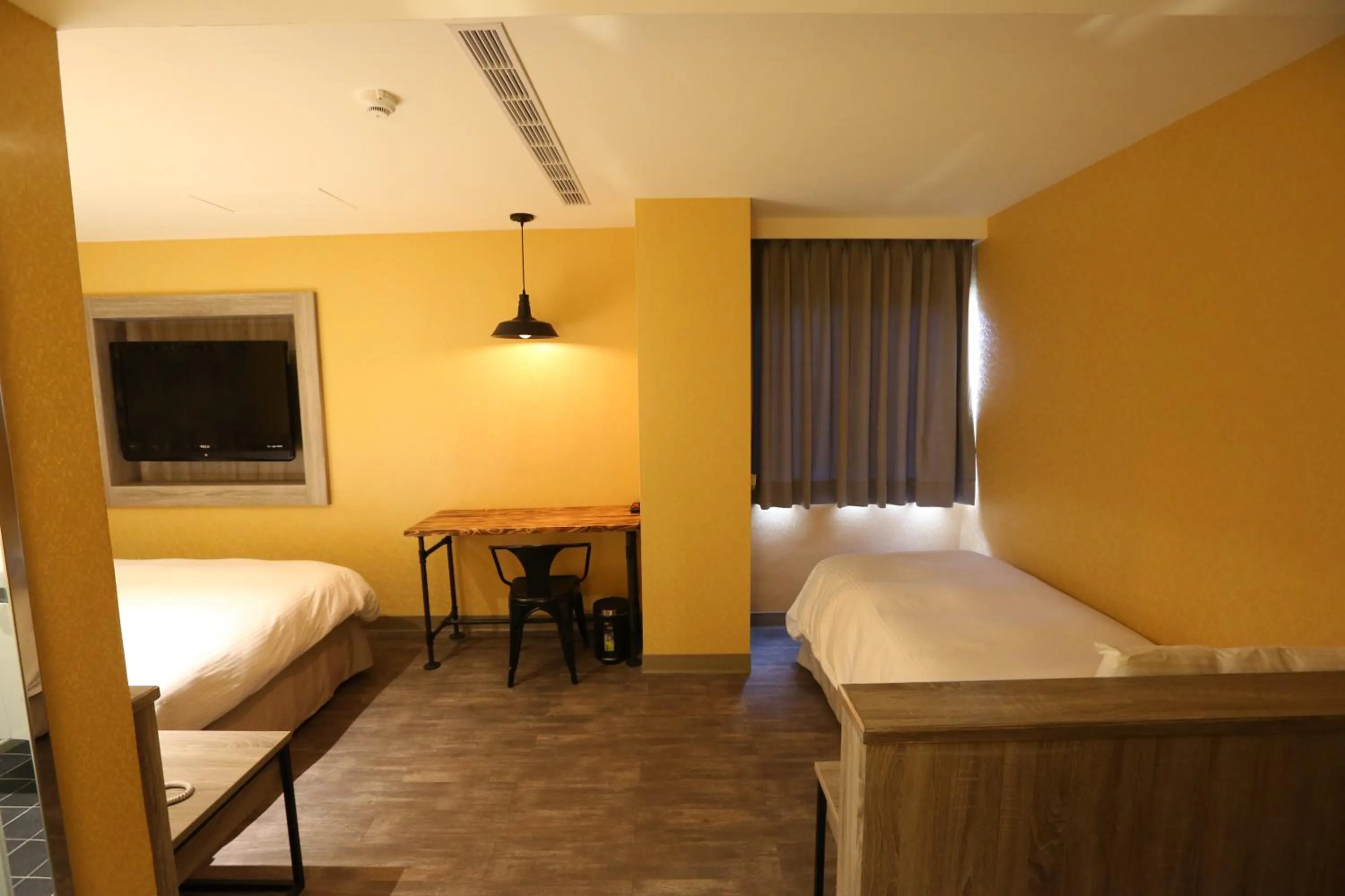 Photo of the whole room, Bed in Central Hotel