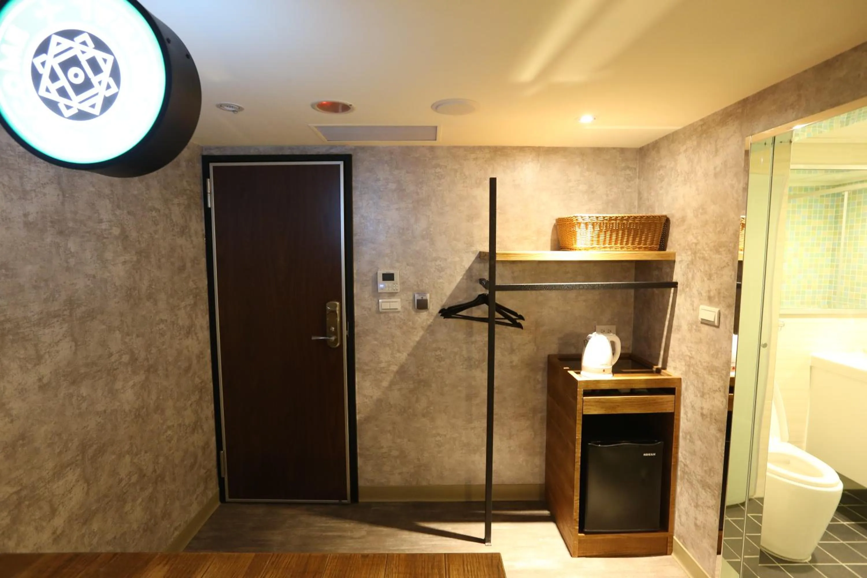 Decorative detail in Central Hotel