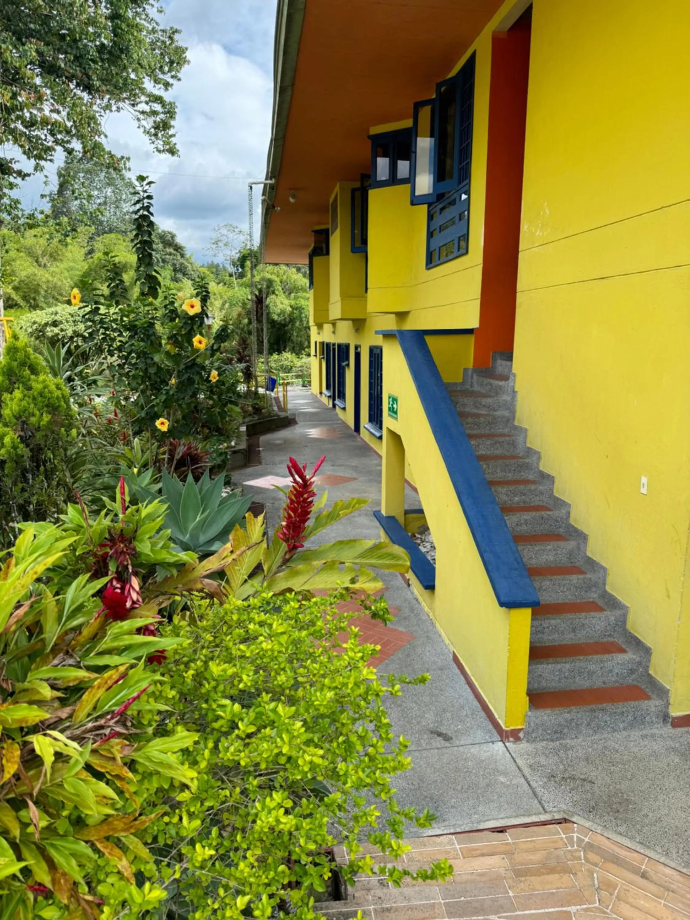 Property building in Ecohotel La Casona Pereira