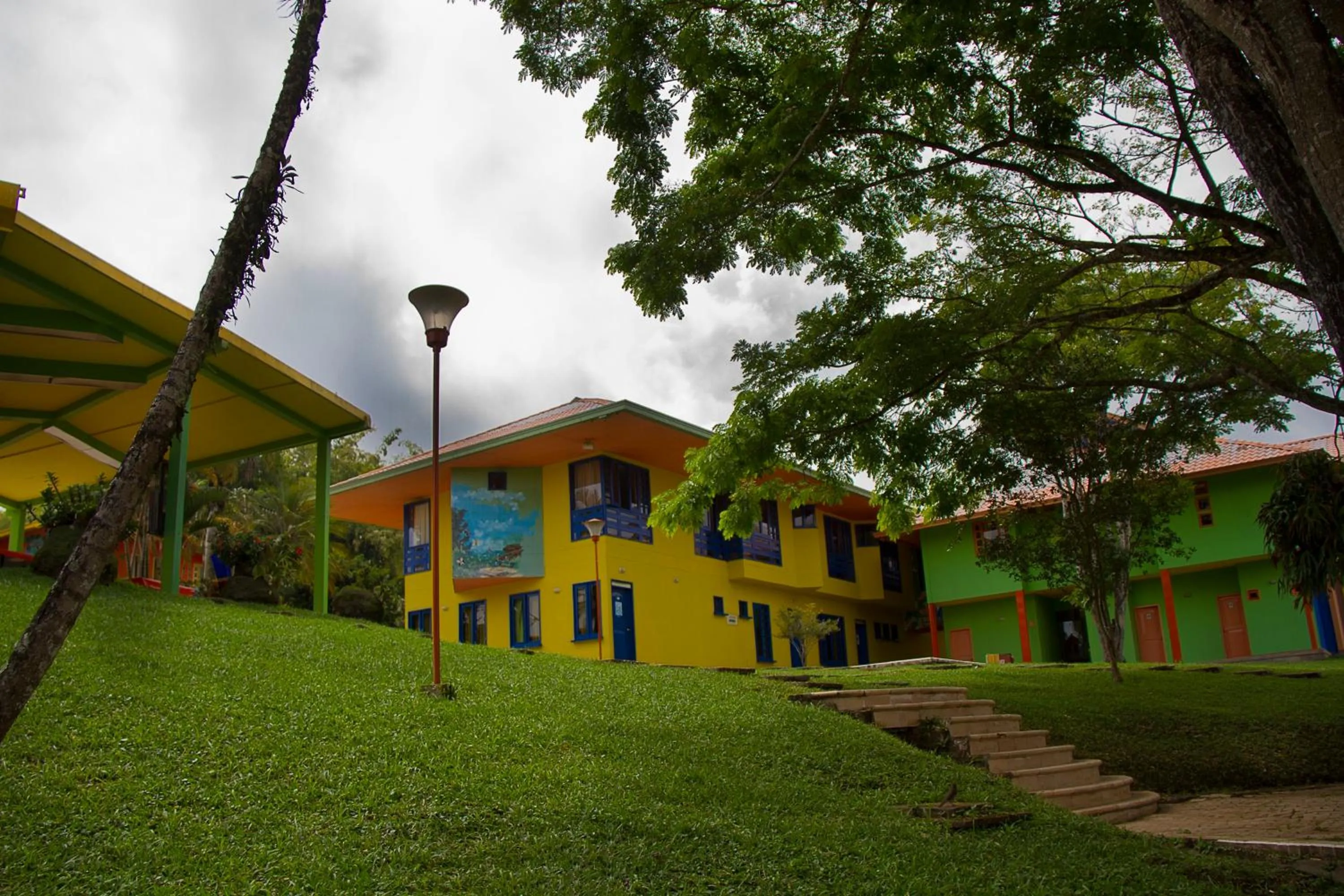 Property building in Ecohotel La Casona Pereira