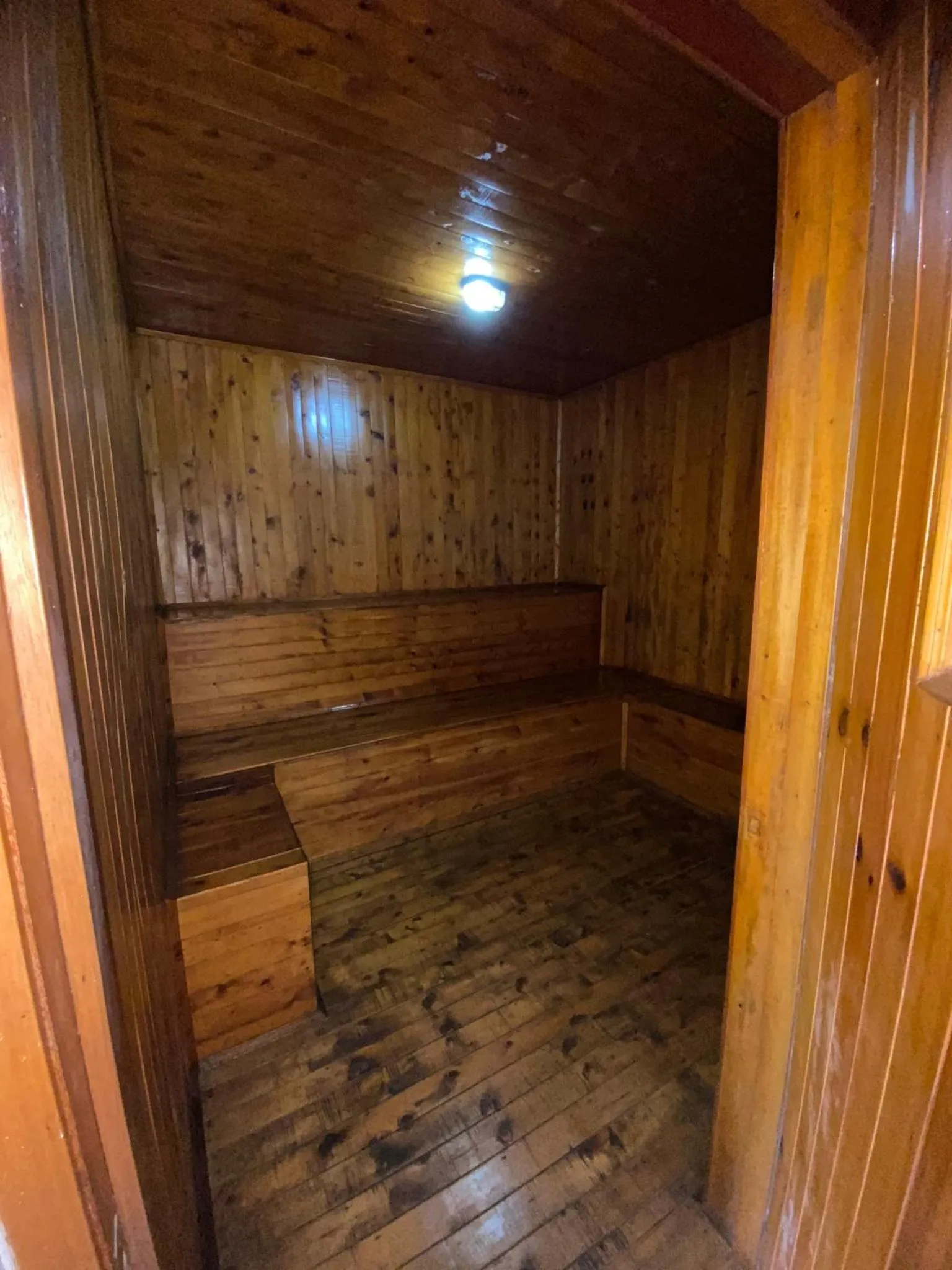Sauna in Ecohotel La Casona Pereira