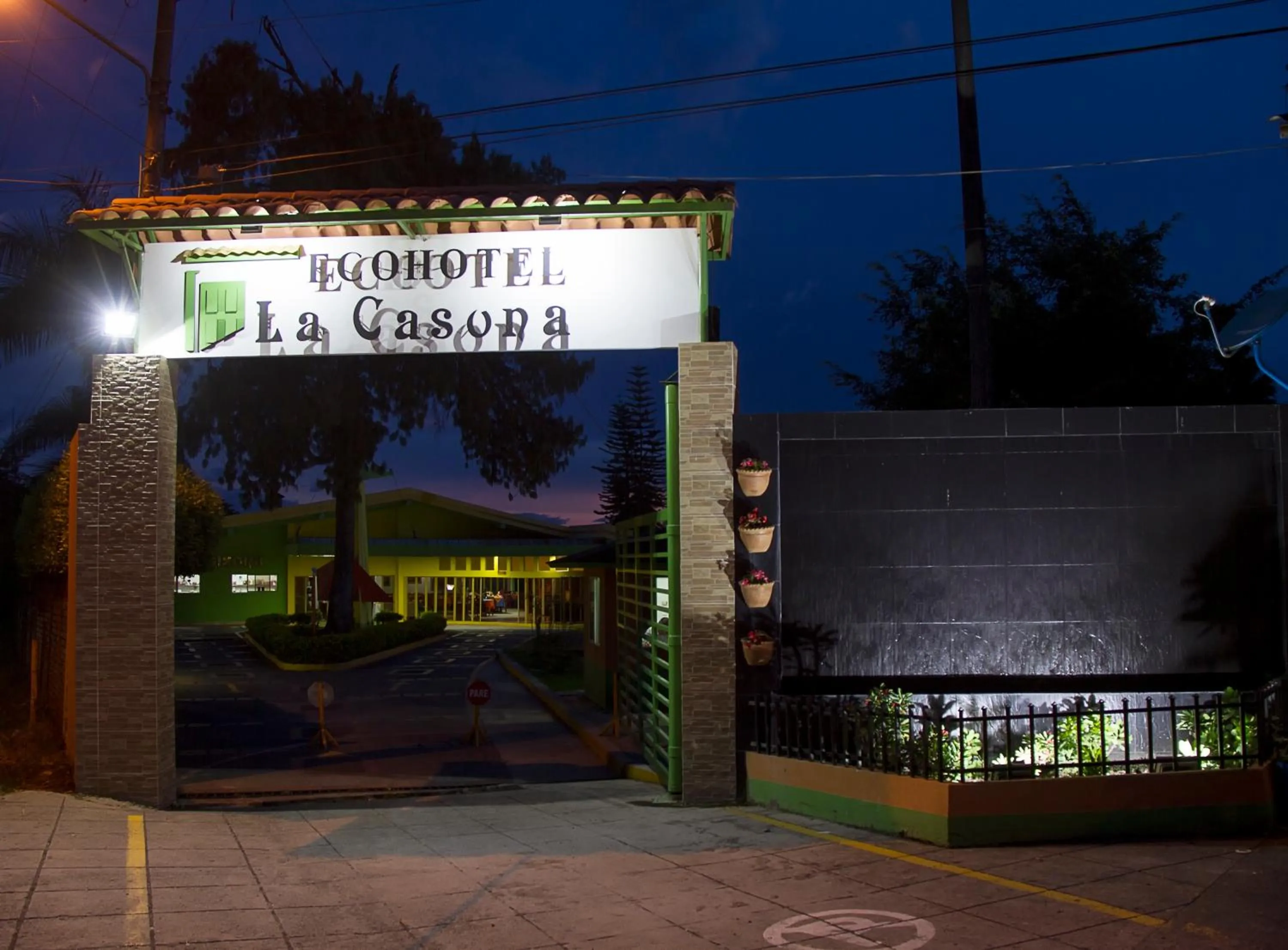 Facade/entrance in Ecohotel La Casona Pereira