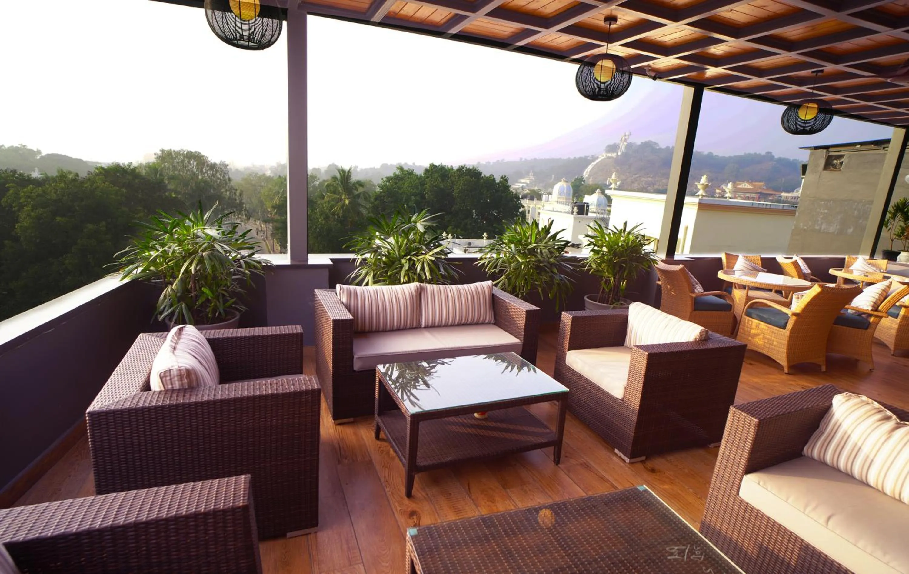 Mountain view in Sai Maa Hotel & Residency