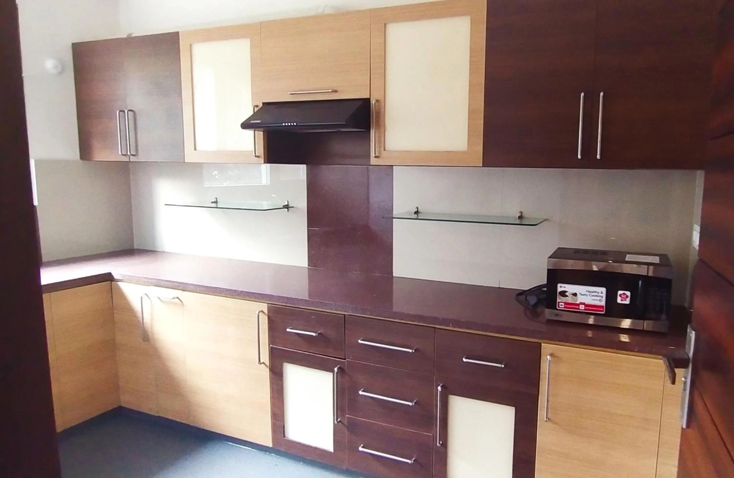Kitchen or kitchenette in Sai Maa Hotel & Residency