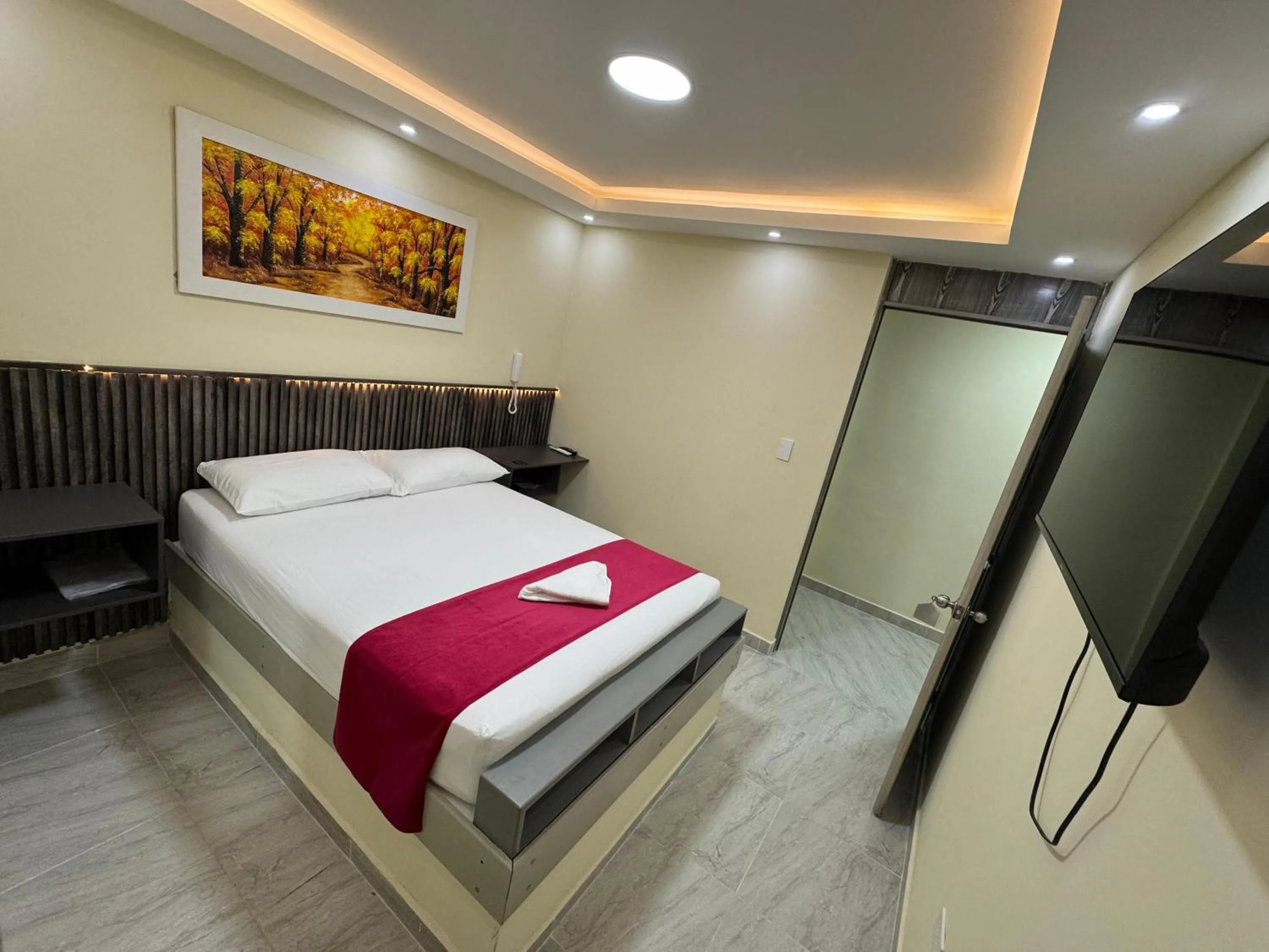 Bed in Hotel Magistral Suiter