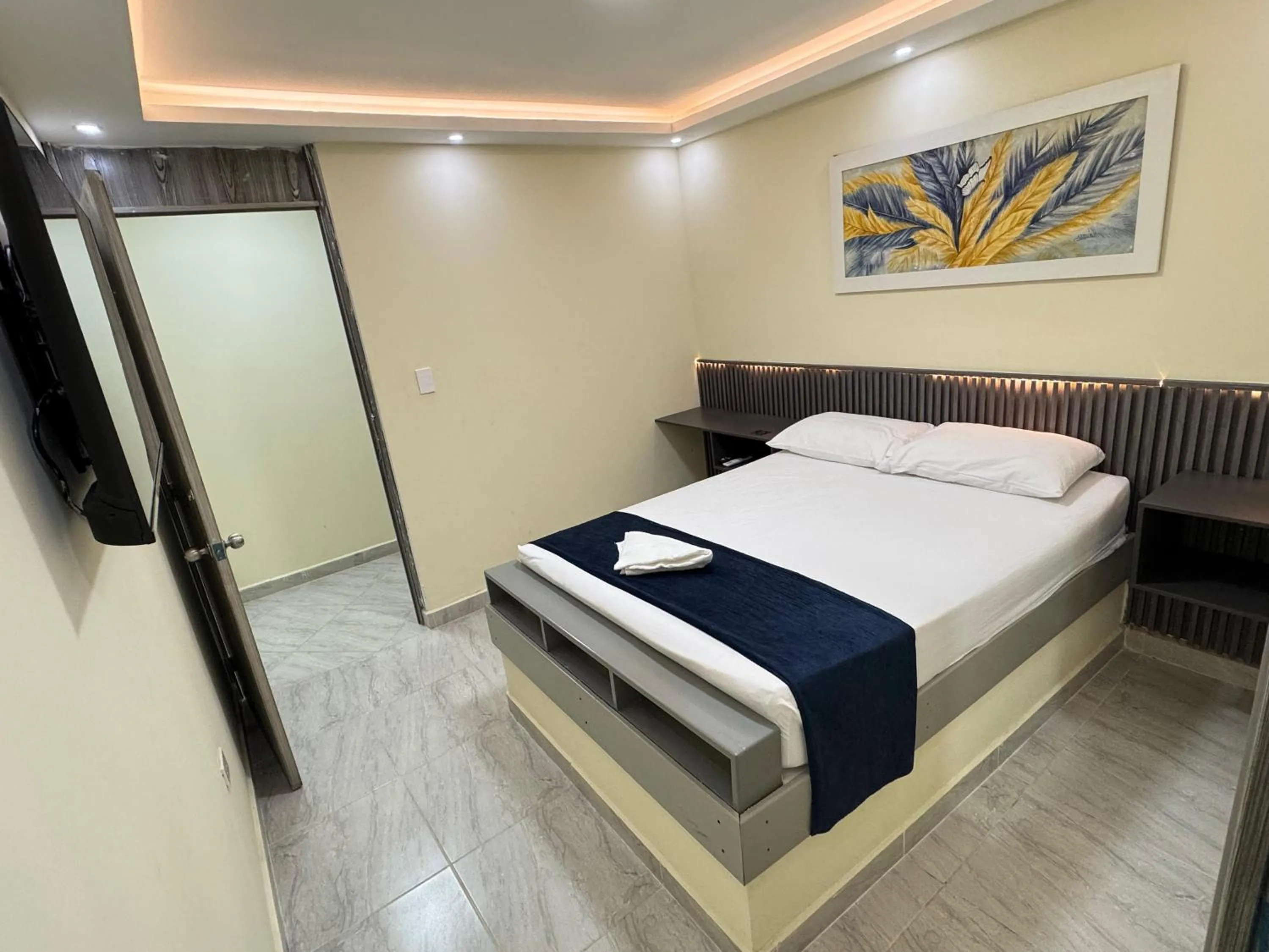 Bed in Hotel Magistral Suiter